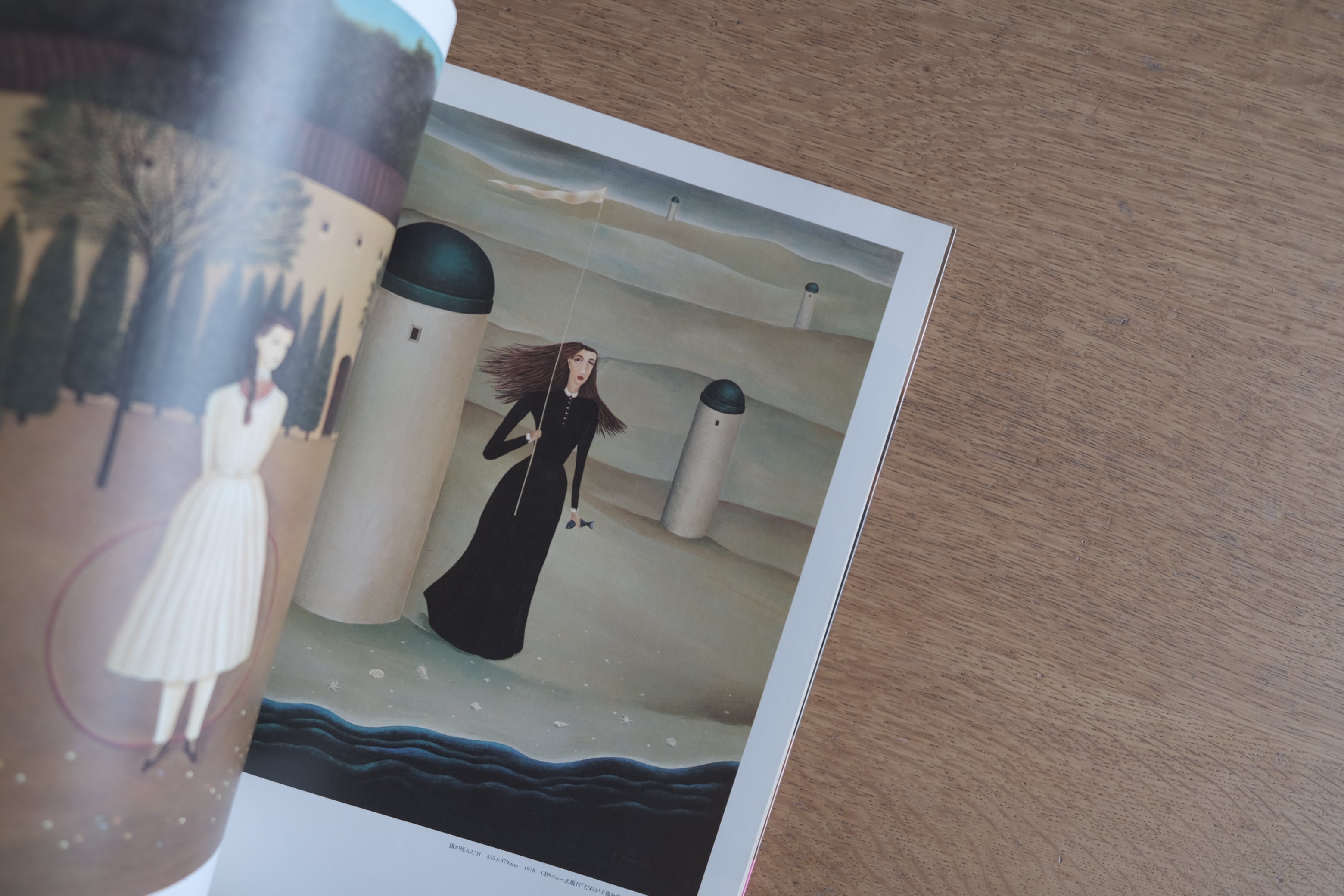 落田洋子『風の祝祭』帯付｜美術出版社 1981｜作品集（舟橋克彦 詩／落田洋子 エッセイ）