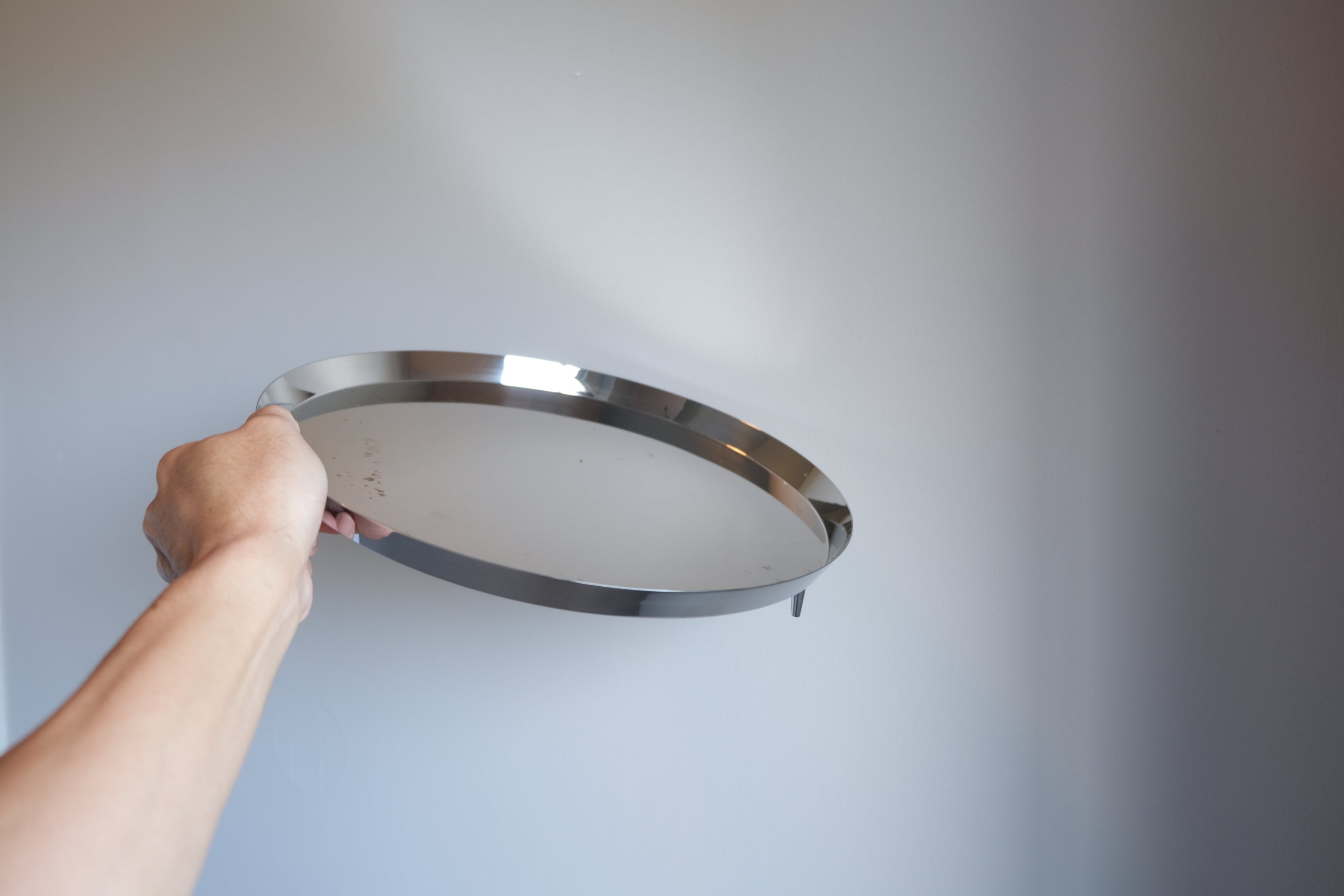 【限定版・未使用】ALESSI × クリストファー・ドレッサー ラウンドトレー