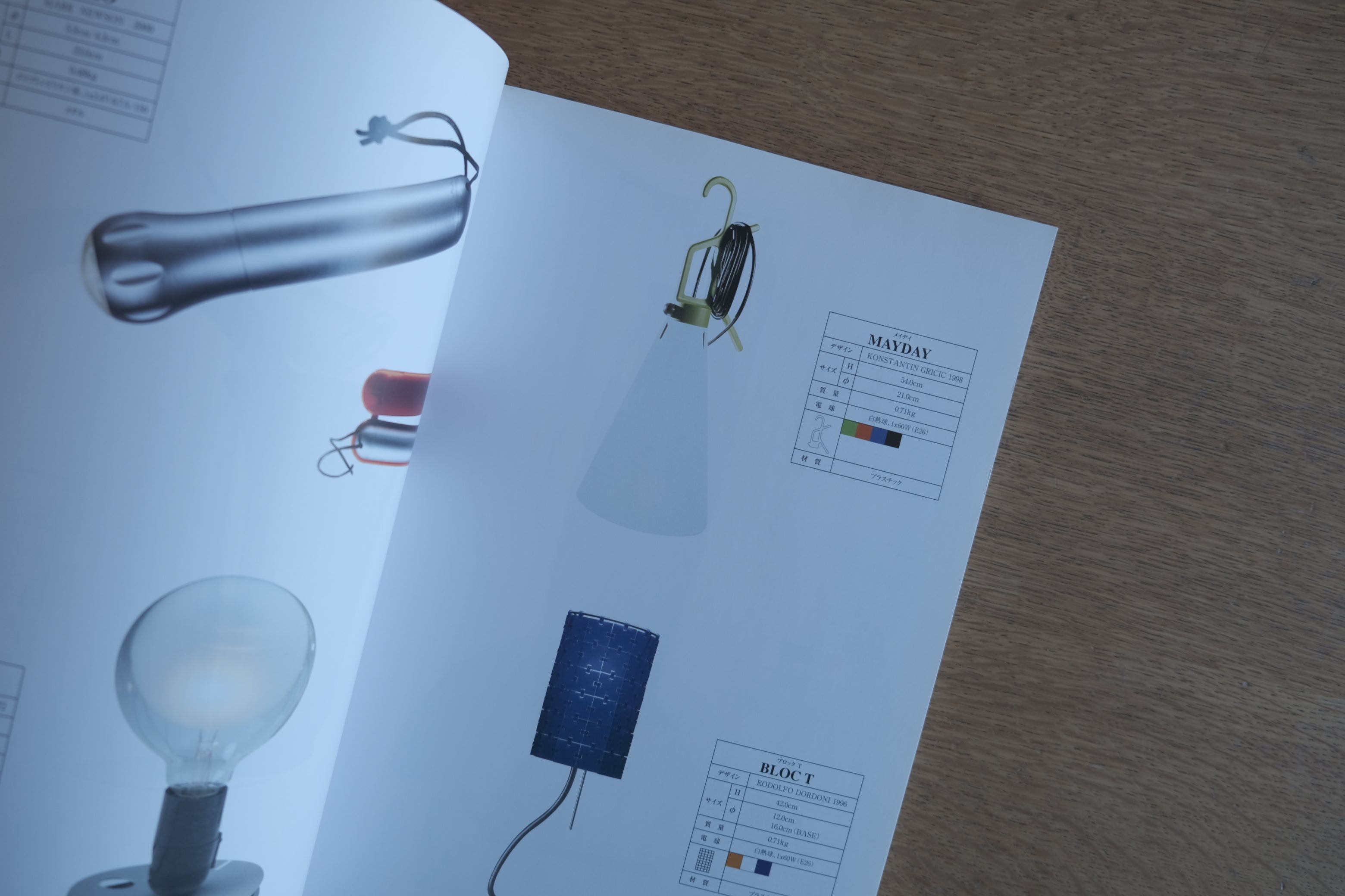 FLOS Product Book / Catalogue 2004｜フロス 照明プロダクトブック｜Jasper Morrison, Konstantin Grcic 他