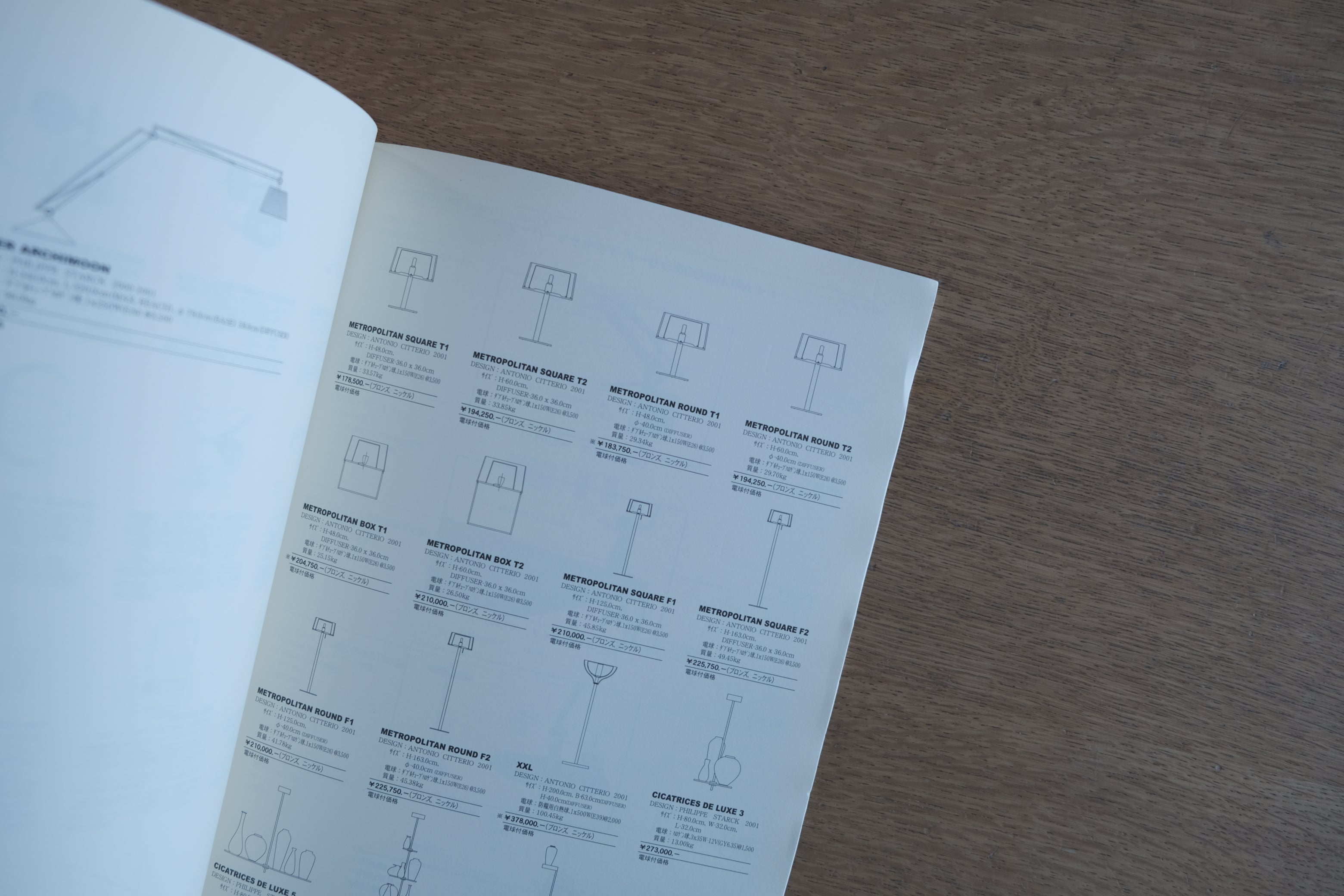 FLOS Product Book / Catalogue 2004｜フロス 照明プロダクトブック｜Jasper Morrison, Konstantin Grcic 他