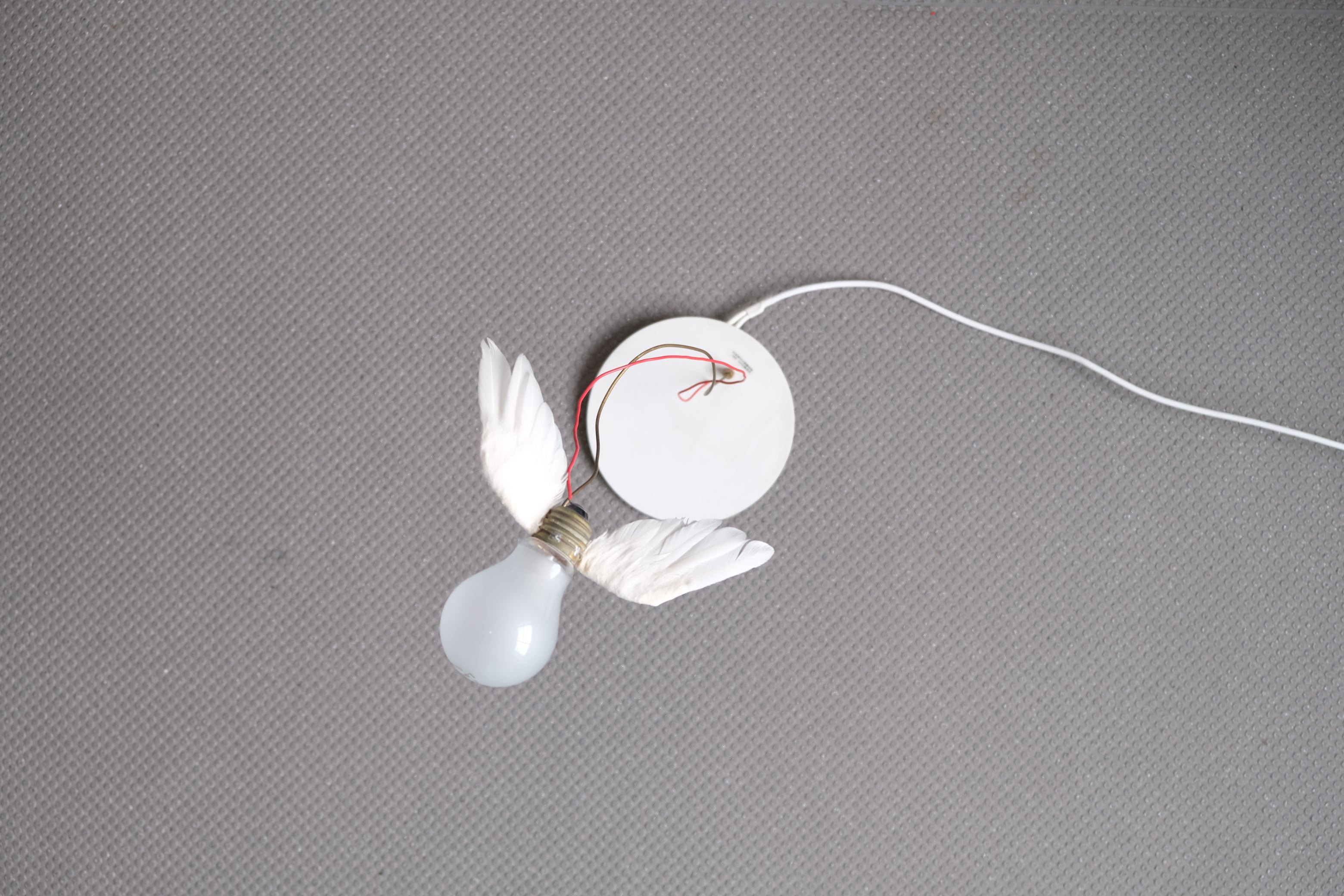 ［再入荷］インゴマウラー ルーチェリーノ ランプ 中古照明 羽のアート スタジオノイ INGO MAURER Lucellino Lamp Studio NOI