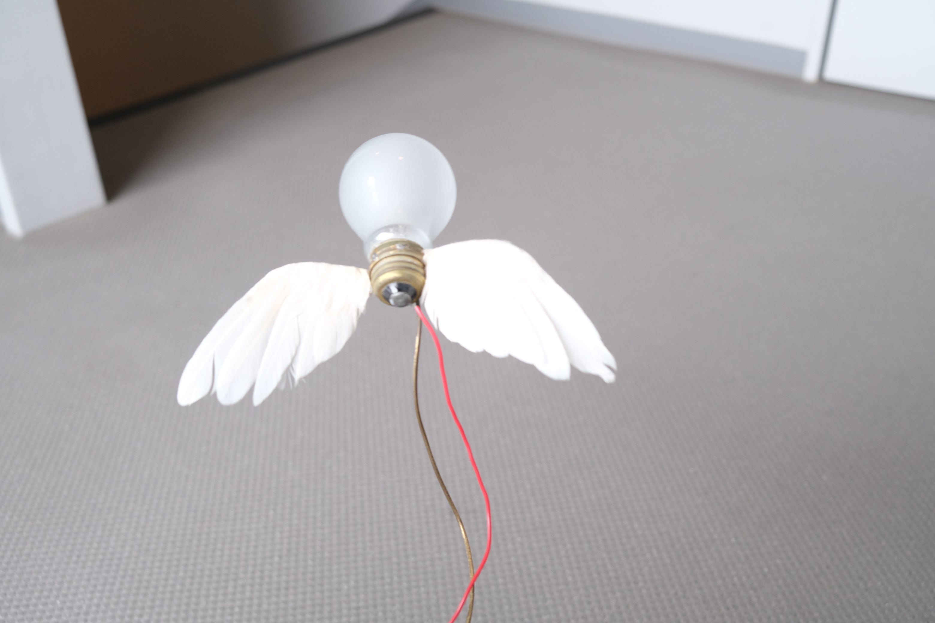 ［再入荷］インゴマウラー ルーチェリーノ ランプ 中古照明 羽のアート スタジオノイ INGO MAURER Lucellino Lamp Studio NOI