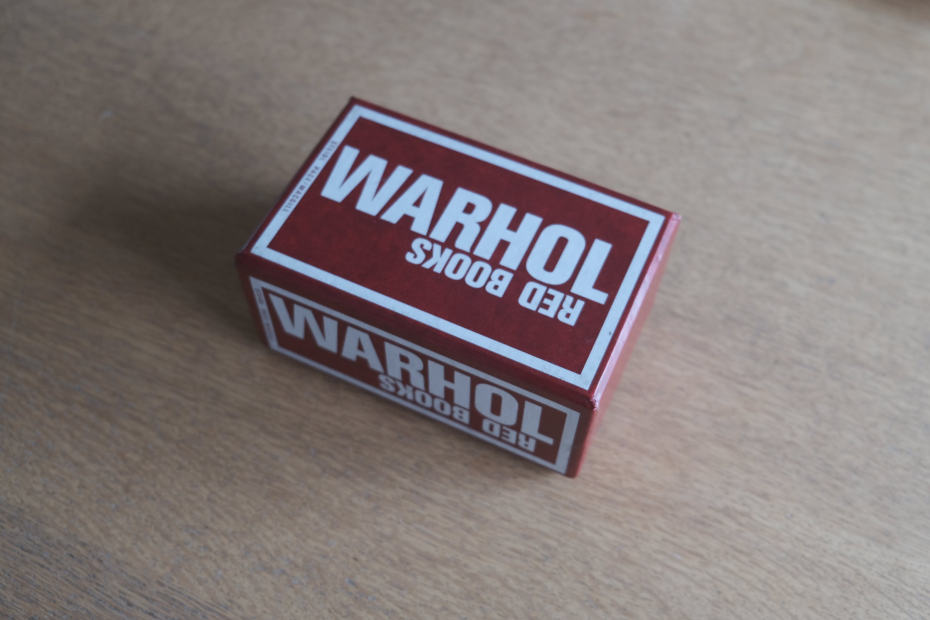 Andy Warhol｜RED BOOKS ポラロイド写真集 ボックスセット（Steidl）