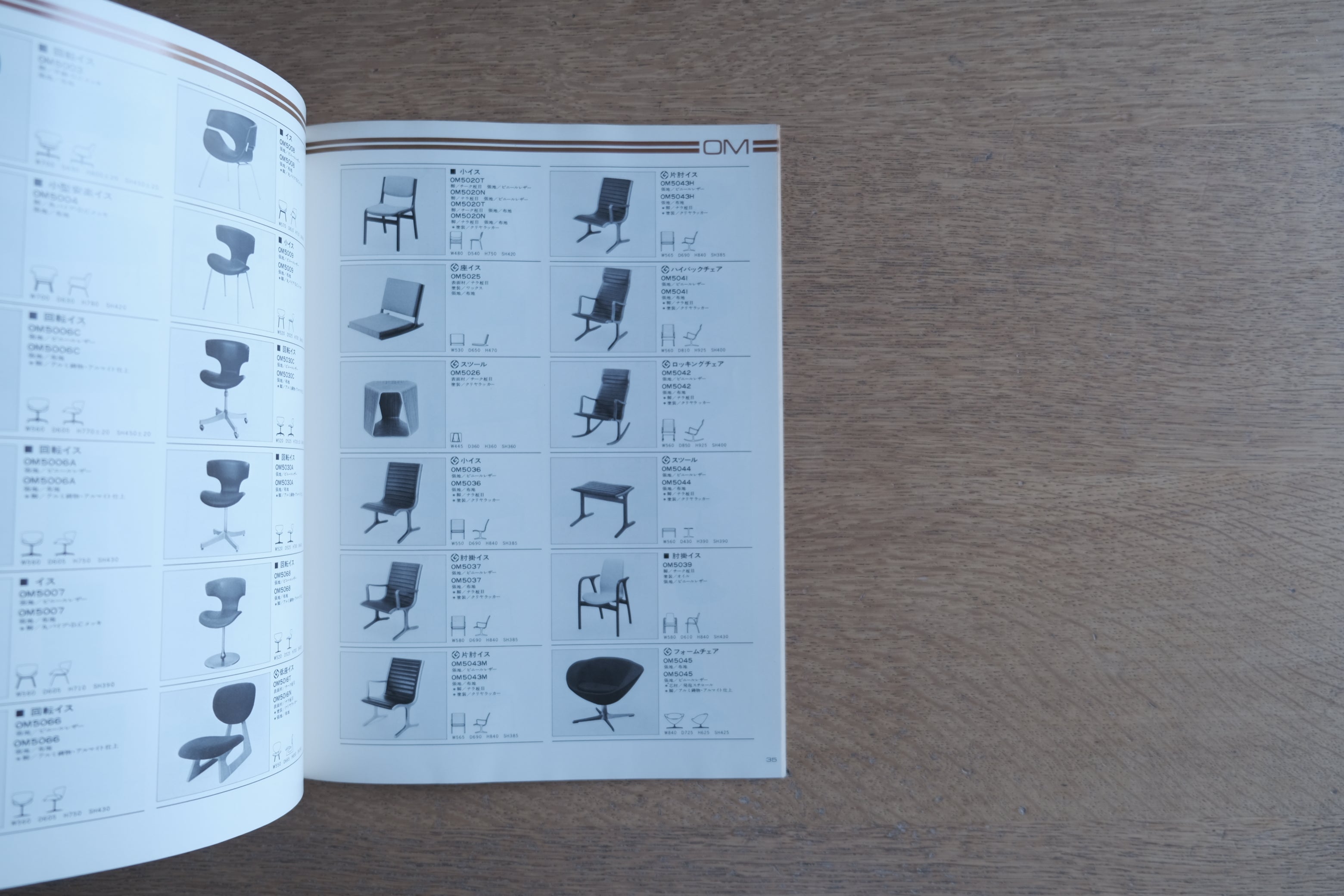 天童木工 1974年 カタログ｜TENDO MOKKO COLLECTION｜河野鷹思 アートディレクション