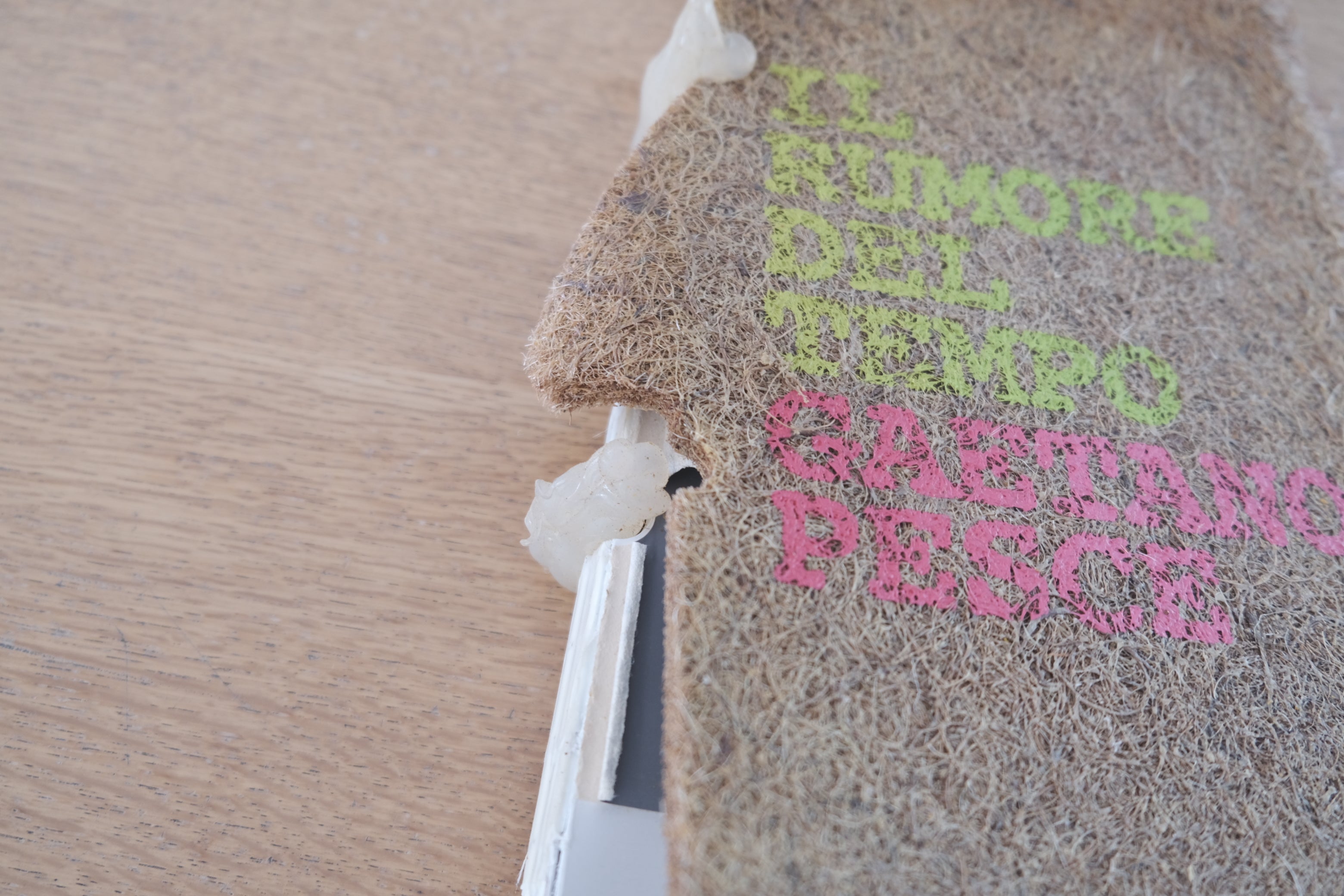 Gaetano Pesce: Il Rumore Del Tempo｜英語版｜装丁そのものが作品となるデザインモノグラフ