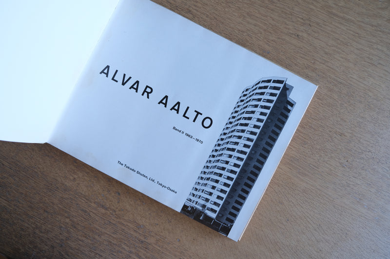 ALVAR AALTO Band 2 1963-1970 アルヴァ・アアルト 作品集