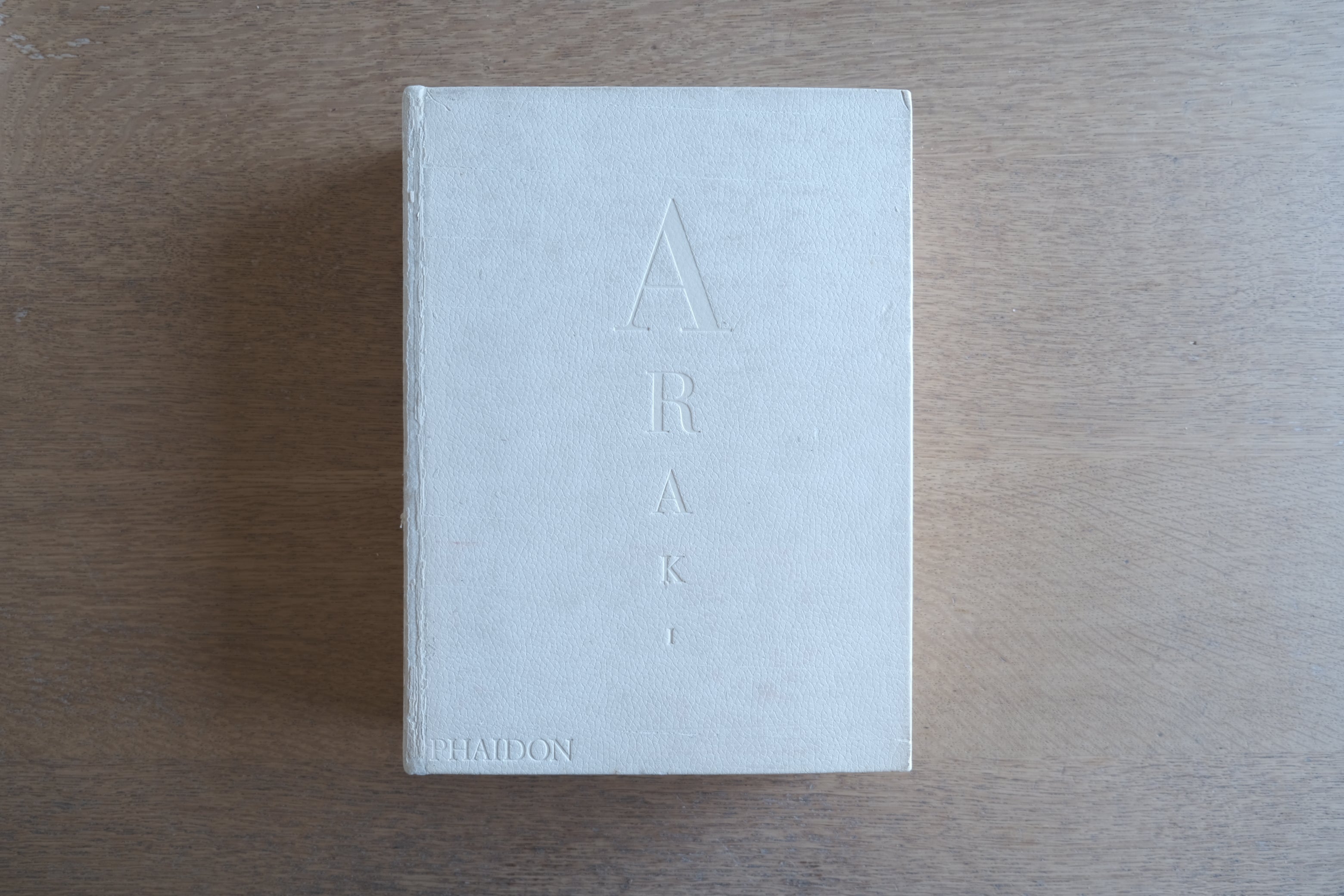 SELF LIFE DEATH｜荒木経惟 写真集｜限定3000部 ナンバー入り｜PHAIDON刊 2005年｜ケース欠