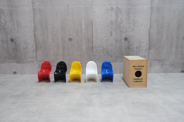 Verner Panton miniture chair Vitra Design Museum ヴェルナー・パントン ミニチュアチェア ヴィトラデザインミュージアム