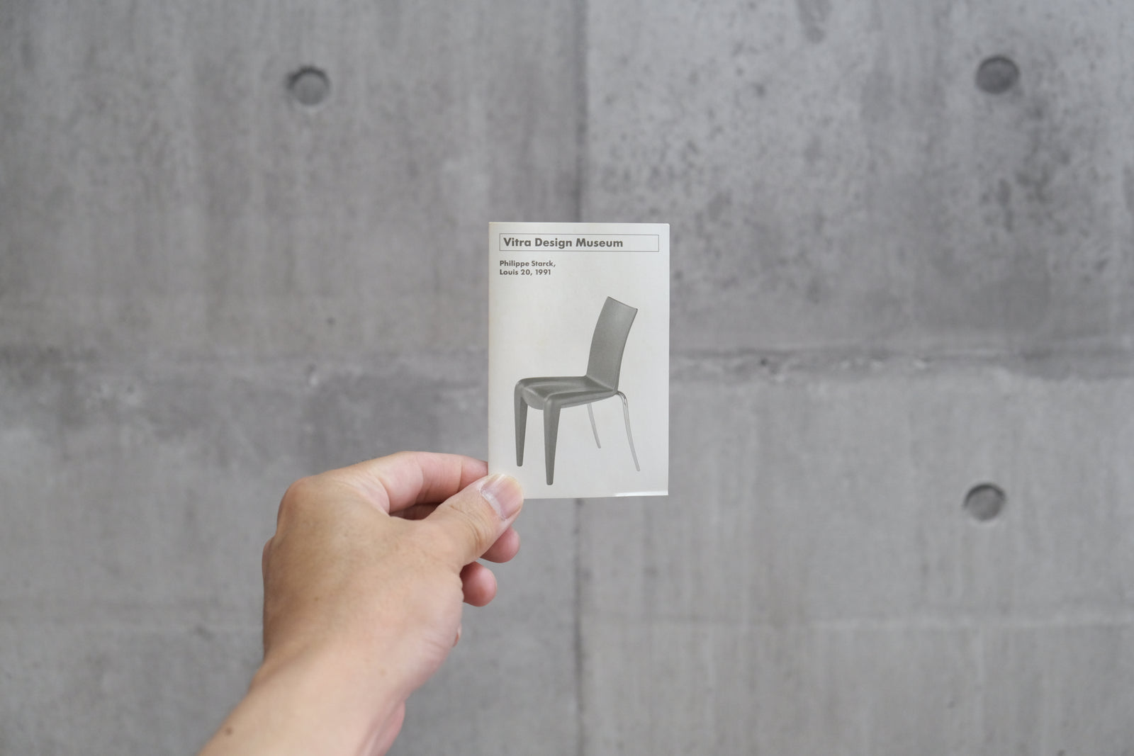 Philippe Starck Louis 20 miniture chair Vitra Design Museum フィリップ・スタルク –  Helvetica