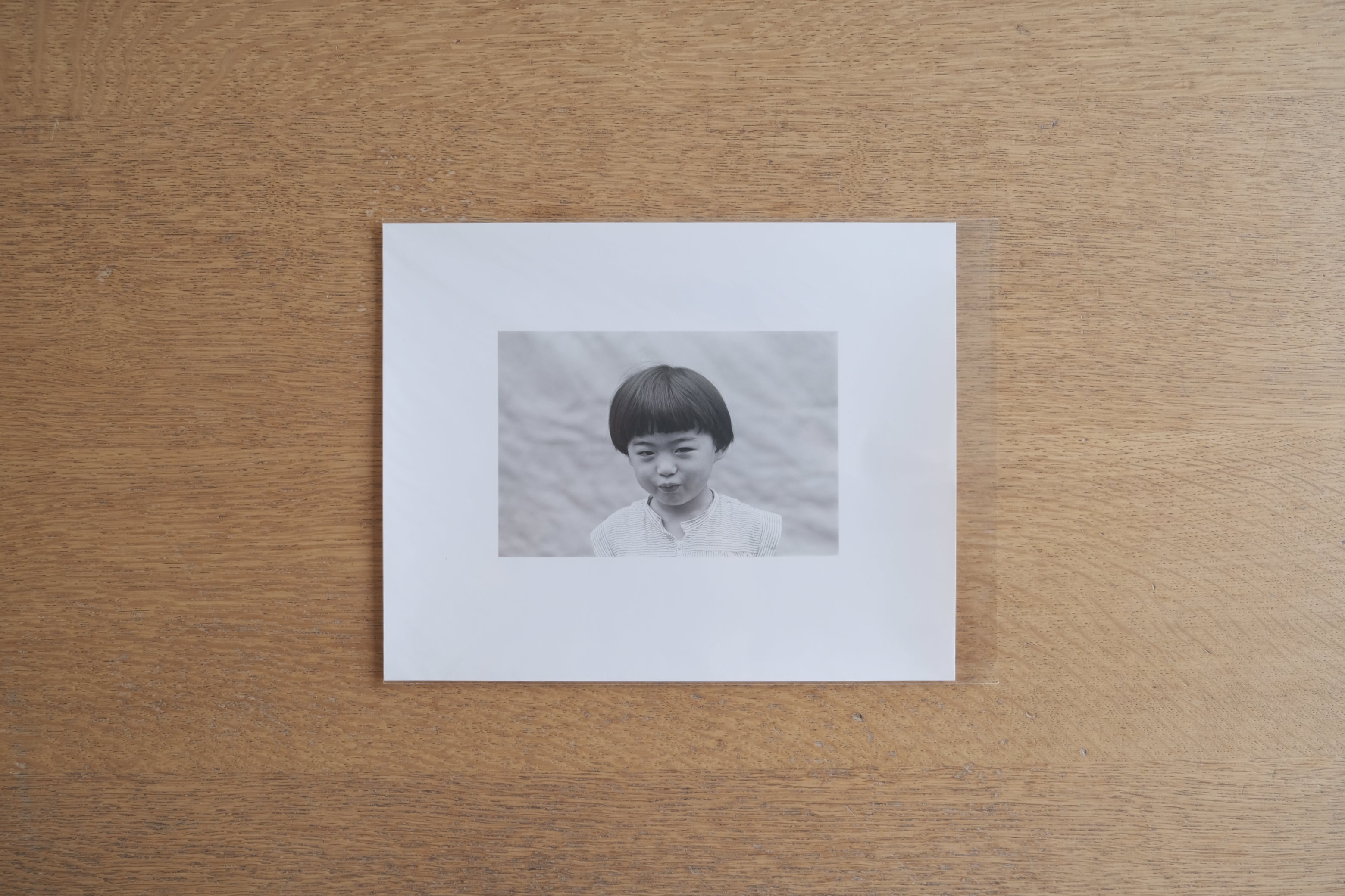 牛腸茂雄《SELF AND OTHERS》1992年モダンプリント｜Printed by Y. Saji（佐治嘉隆）六切 鉛筆記載