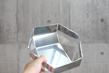 アレッシィ ALESSI GIA16 フルーツボウル Trash Bin シルバー色 Giulio Iacchetti fruit bowl