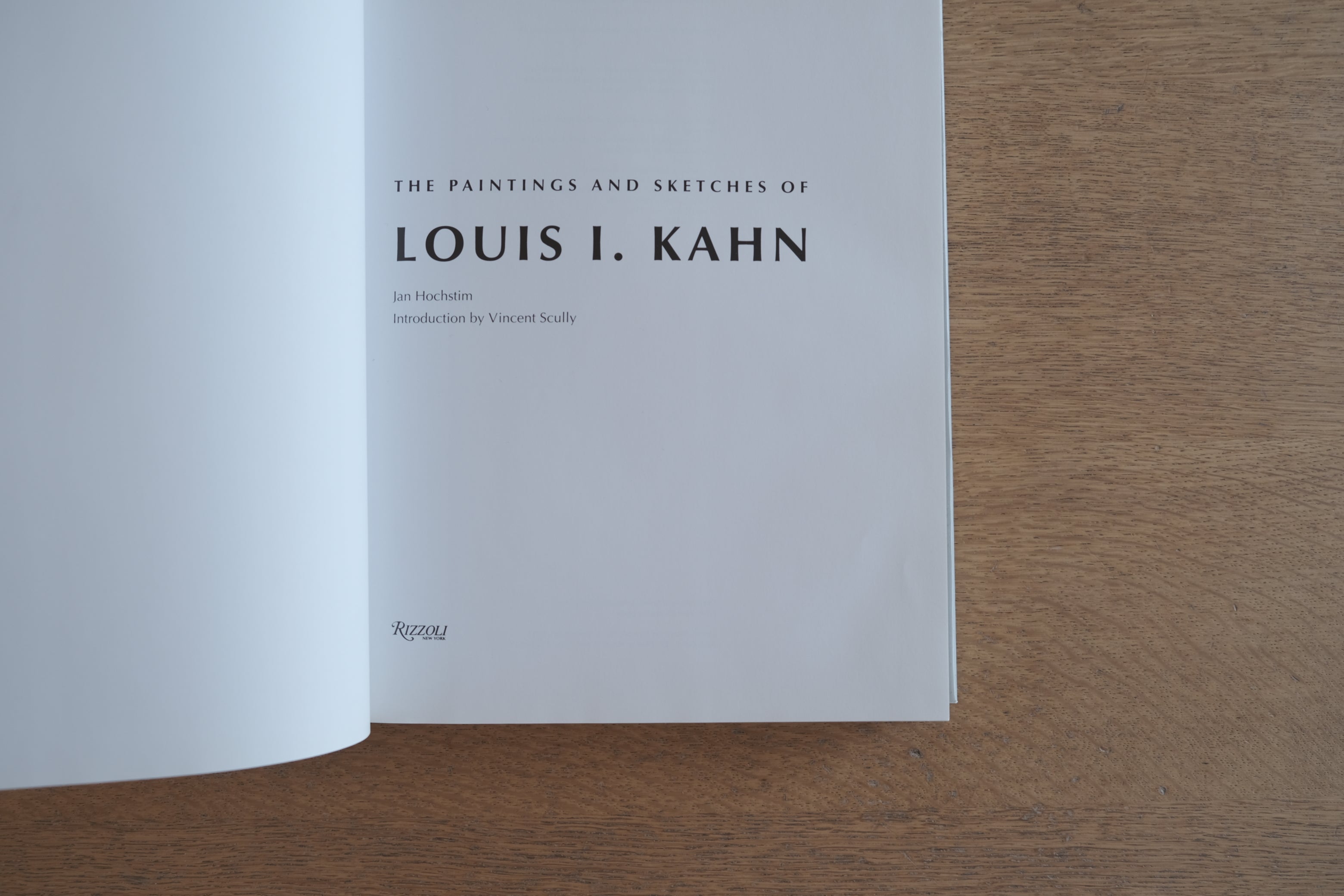 ルイス・カーン ドローイング集｜Louis I. Kahn｜The Paintings and Sketches｜Rizzoli 1991 大型作品集