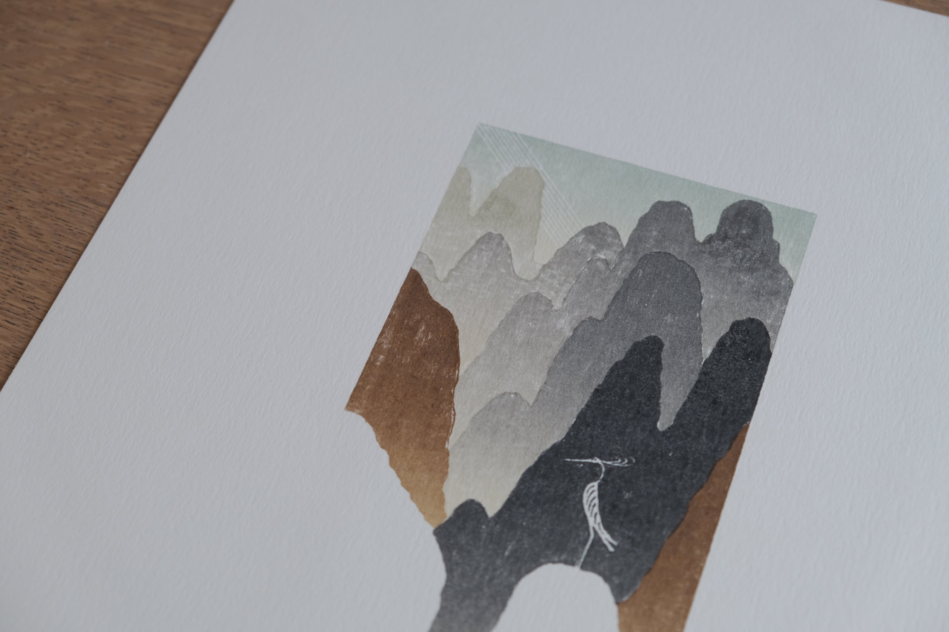 冬澤未都彦「山月記（中島敦）」版画ポートフォリオ（1993）限定253部｜サイン入り