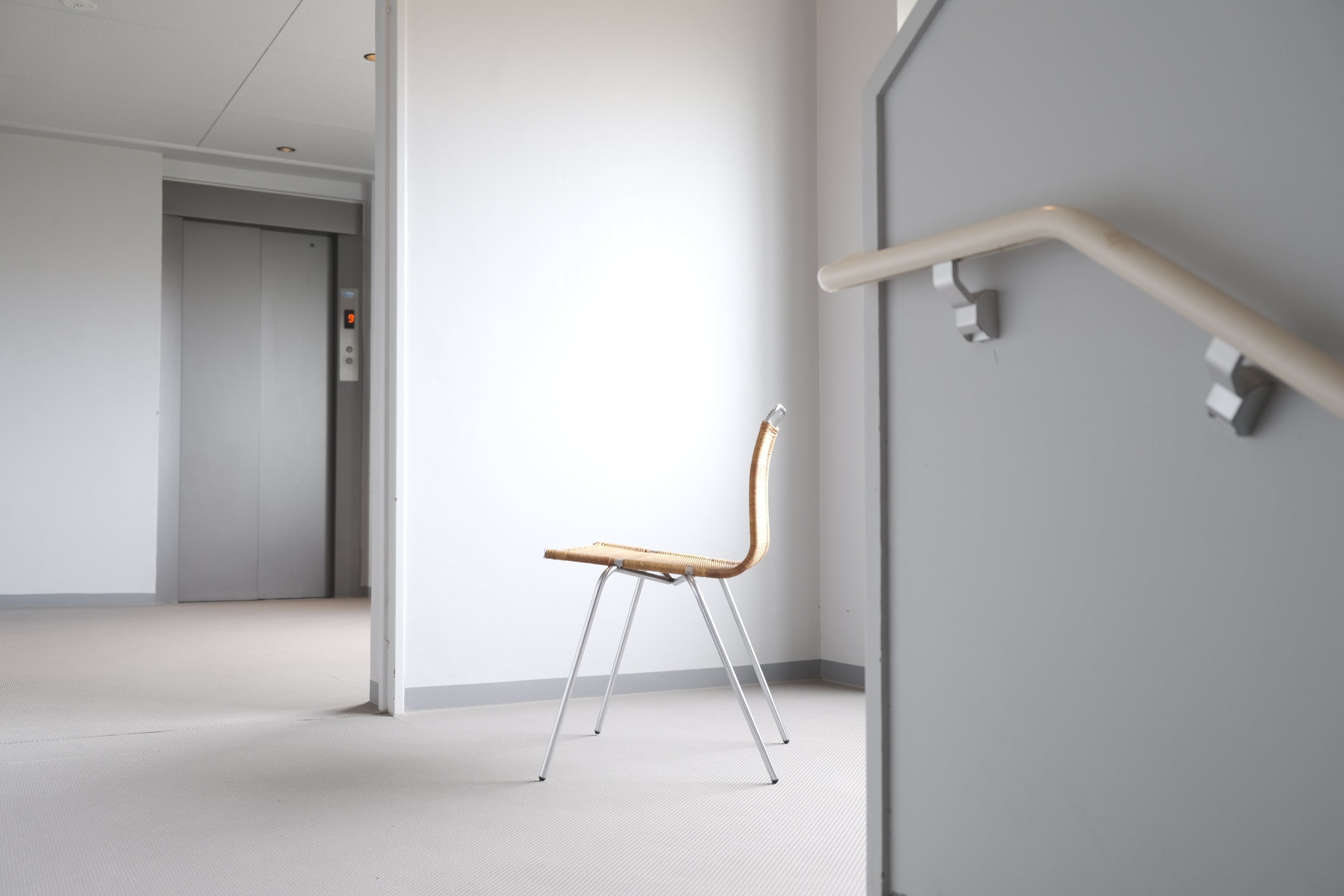 Poul Kjaerholm PK1｜EKC製 籐張りチェア（1955年デザイン・ヴィンテージ北欧家具）