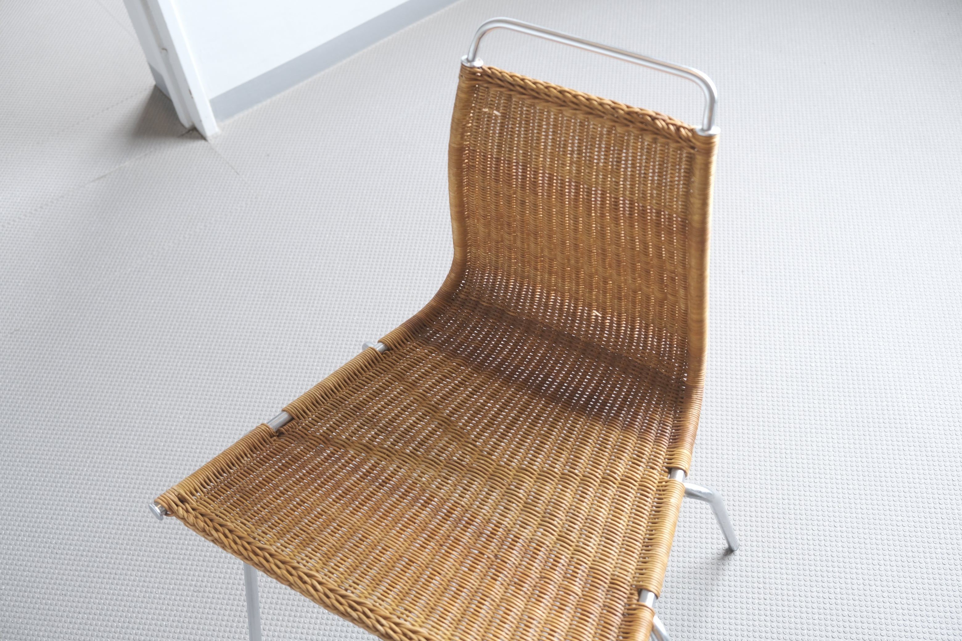 Poul Kjaerholm PK1｜EKC製 籐張りチェア（1955年デザイン・ヴィンテージ北欧家具）