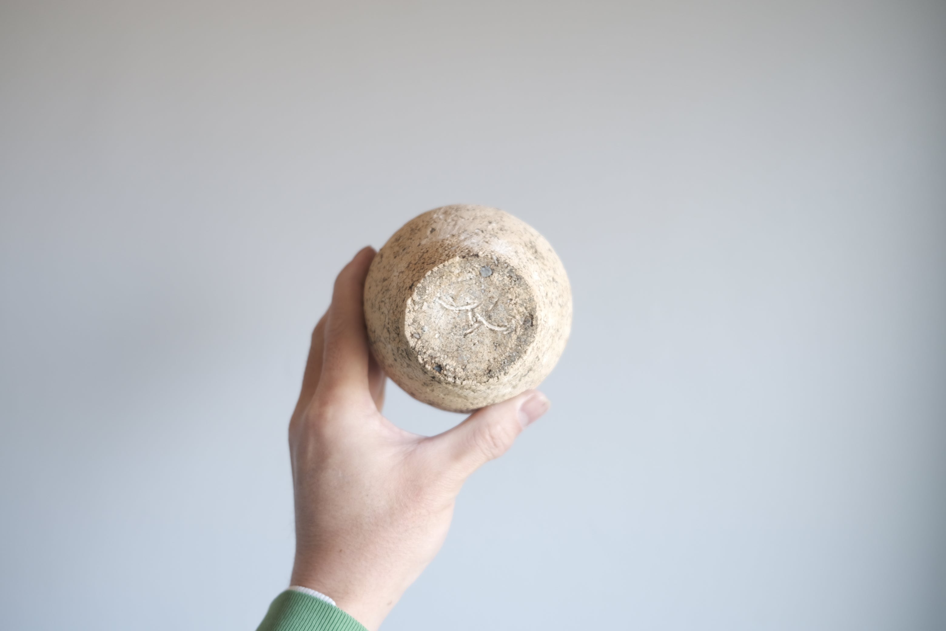 伊藤正 一輪挿し 花器｜虫喰い肌の小壺 岩手作家 現代陶芸