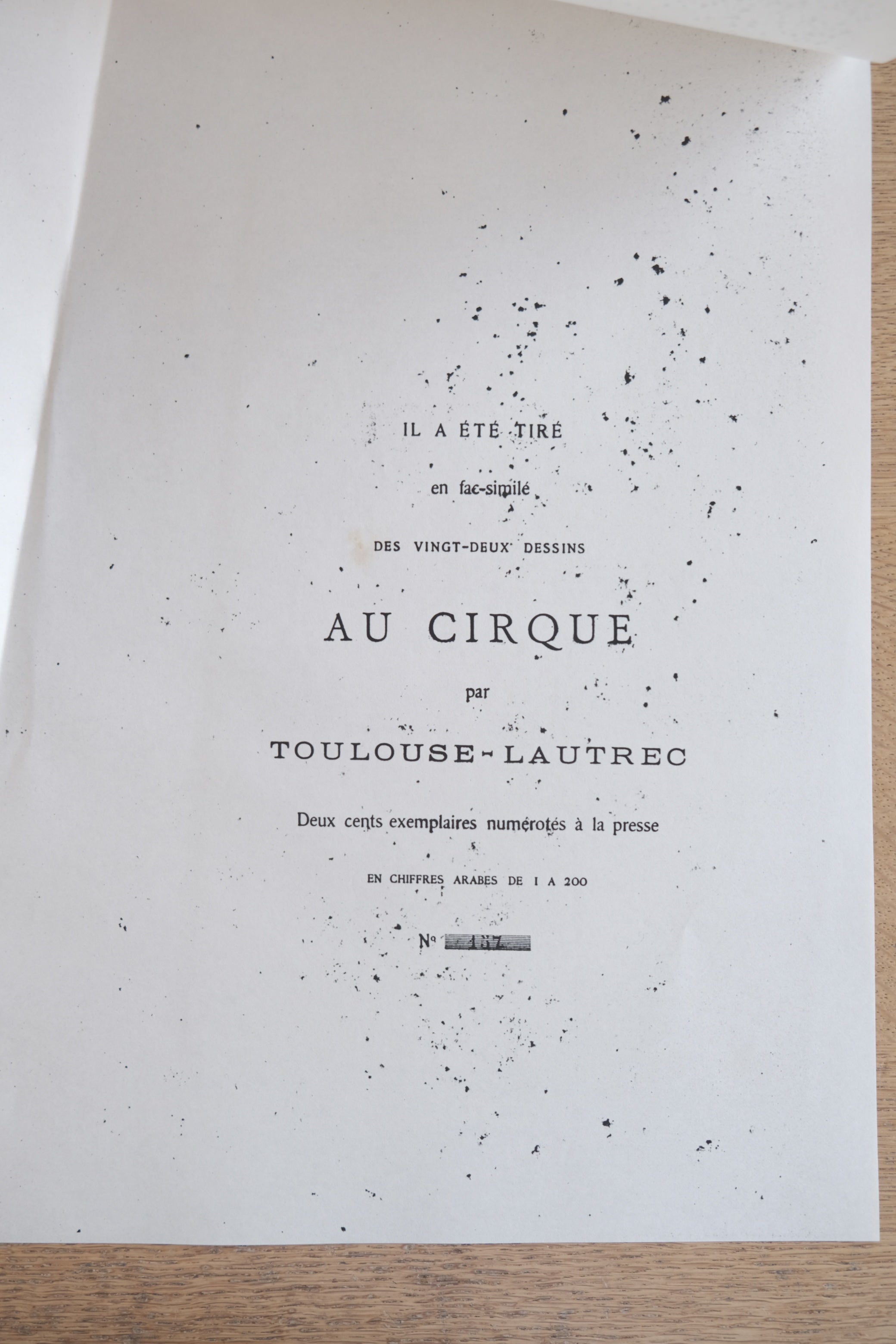 アンリ・ド・トゥールーズ＝ロートレック『Au Cirque』図版15枚セット｜1905年 Goupil版より（欠損あり・分売可）