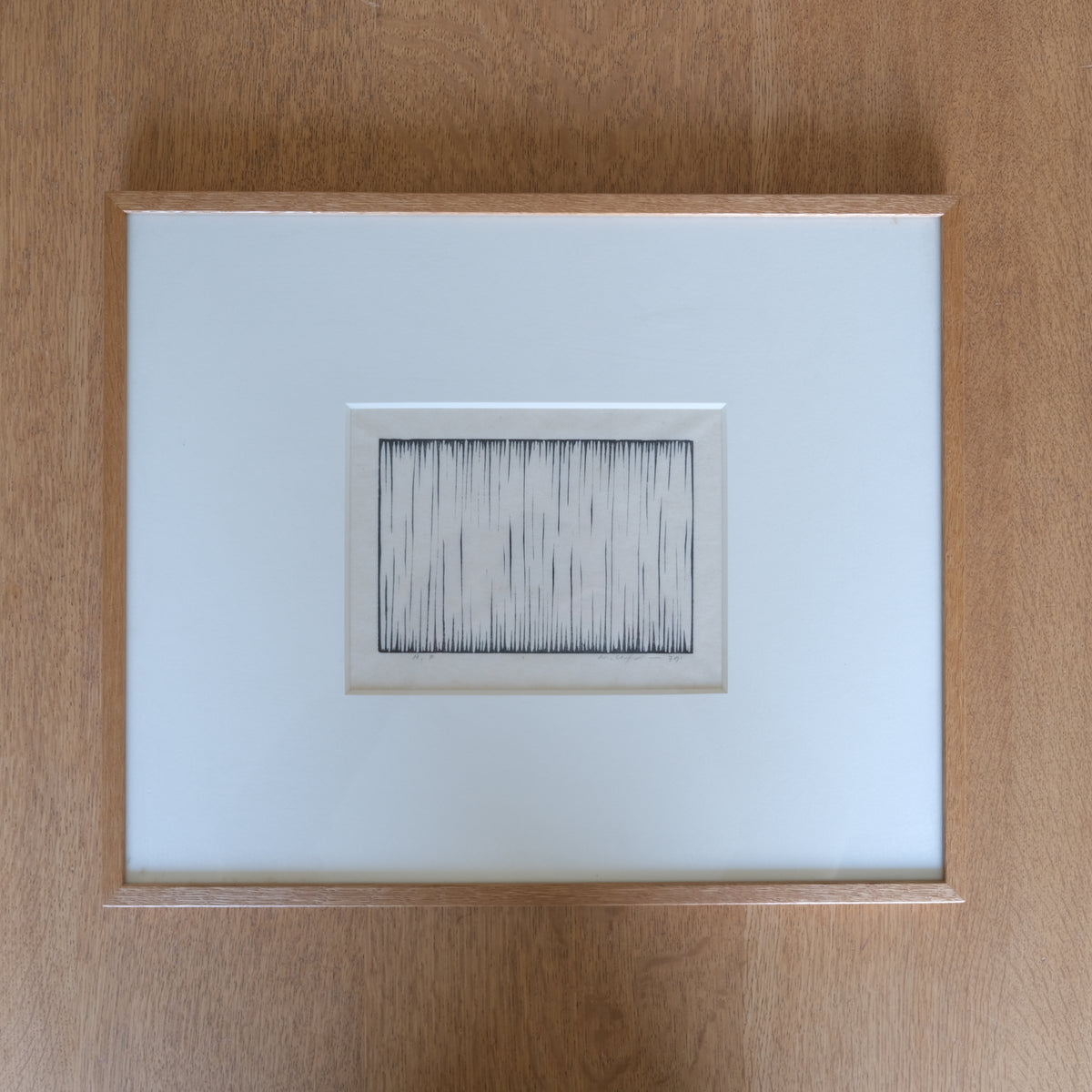 希少作品】李 禹煥（Lee U-Fan）木版画「項Ⅰ」1979年制作 シロタ画廊