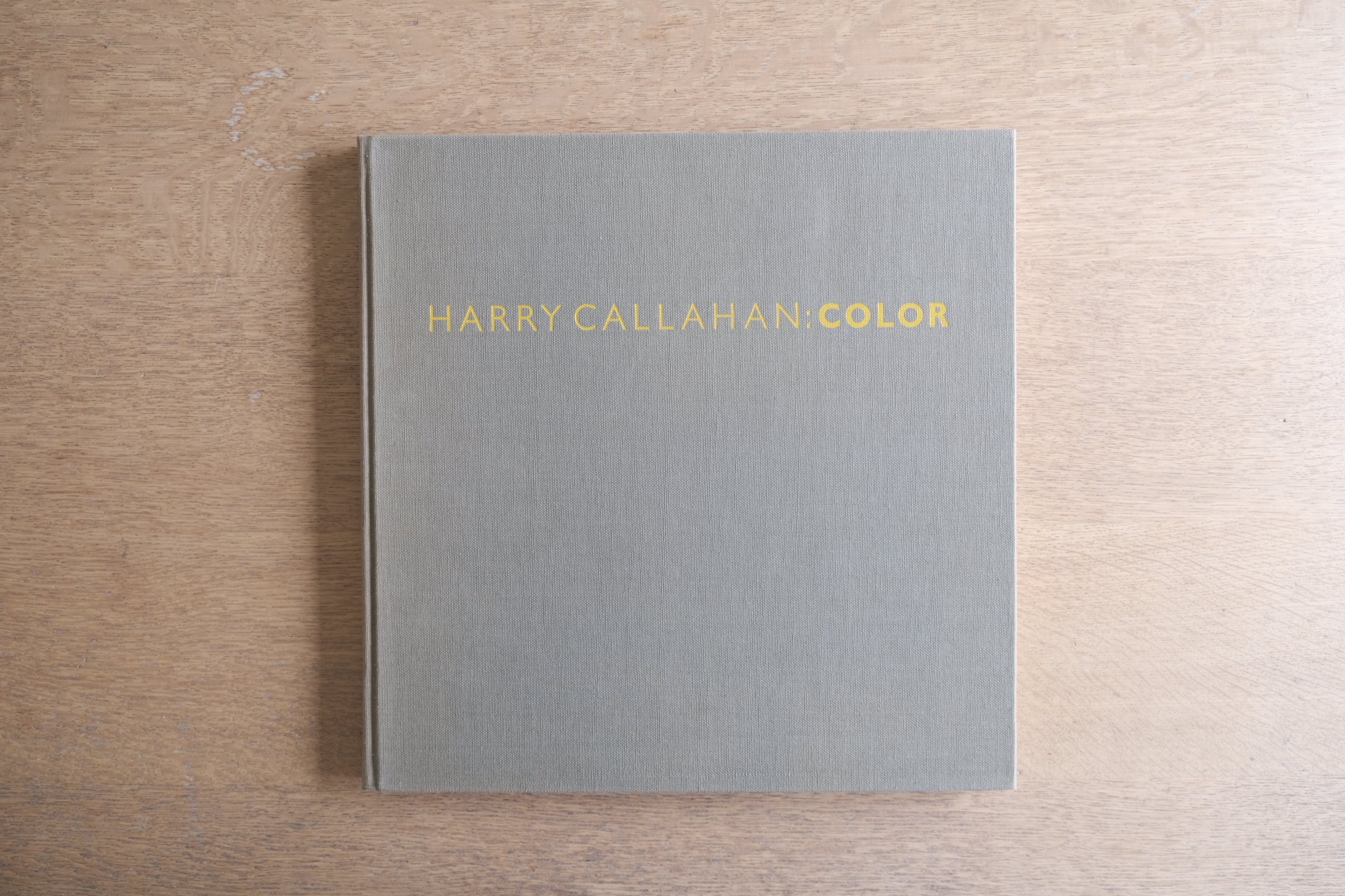 Harry Callahan Color 1941-1980｜ハリー・キャラハン 大判写真集 1980年 Matrix Publications 函付