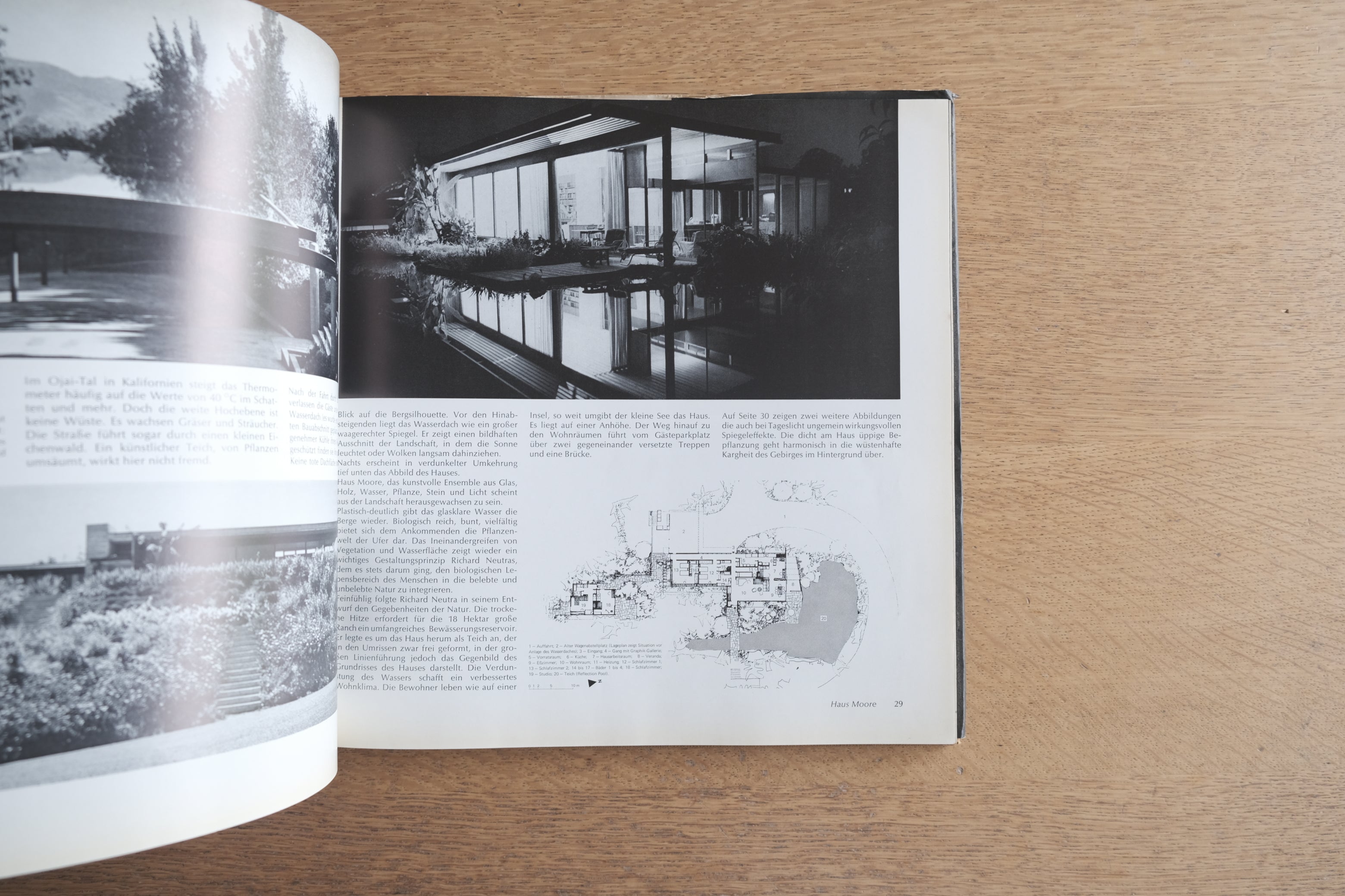リチャード＆ディオン・ノイトラ親子の建築 植物・水・石・光｜Richard und Dion Neutra｜1974年 初版 ドイツ語建築書