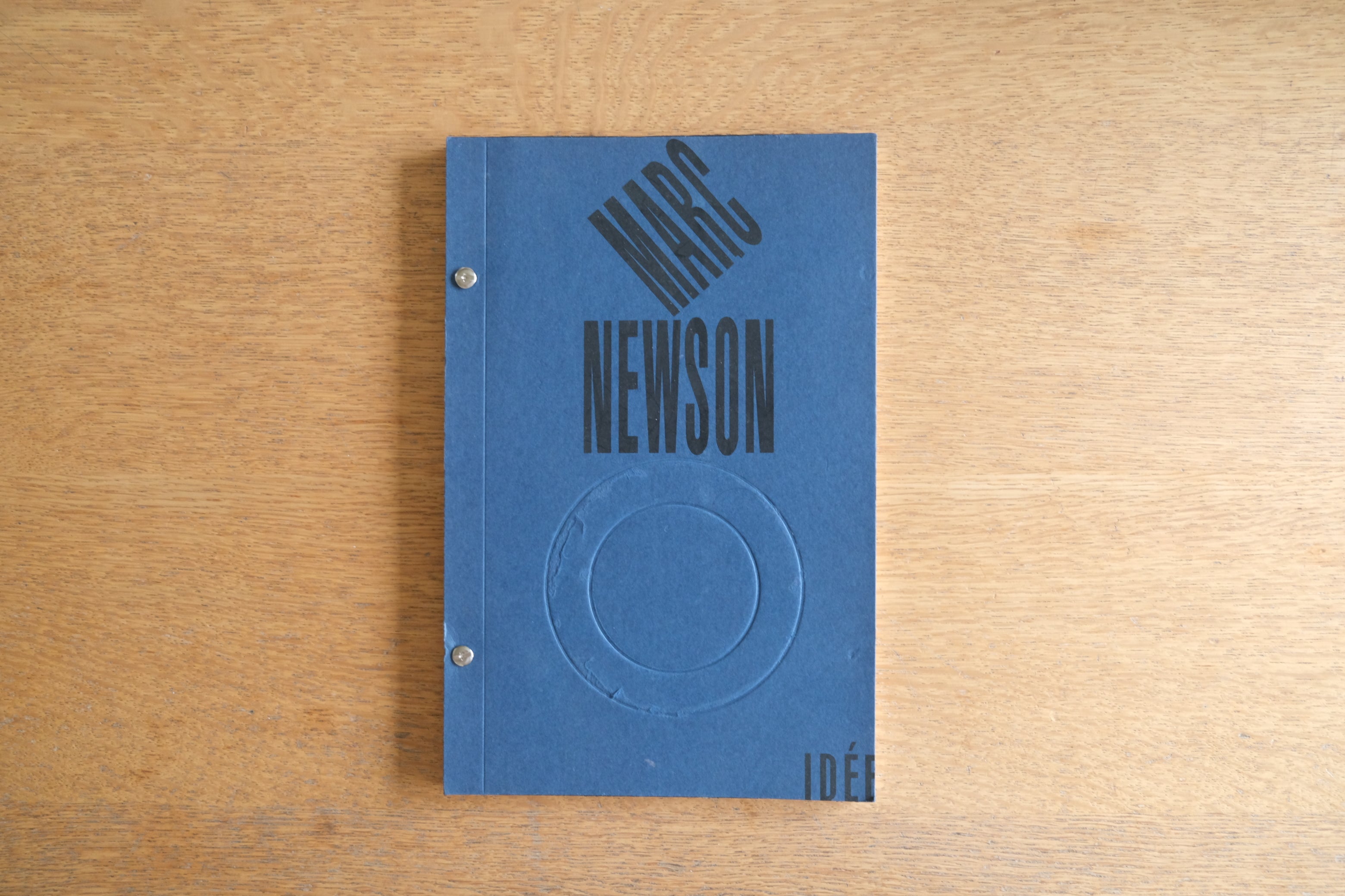 ［リング欠品］MARC NEWSON IDEE CATALOGUE マーク・ニューソン イデー カタログ