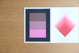 ヨゼフ・アルバース Josef Albers シルクスクリーン Interaction of color Die Wechselbeziehung der Farbe 1973年 Keller XV-2