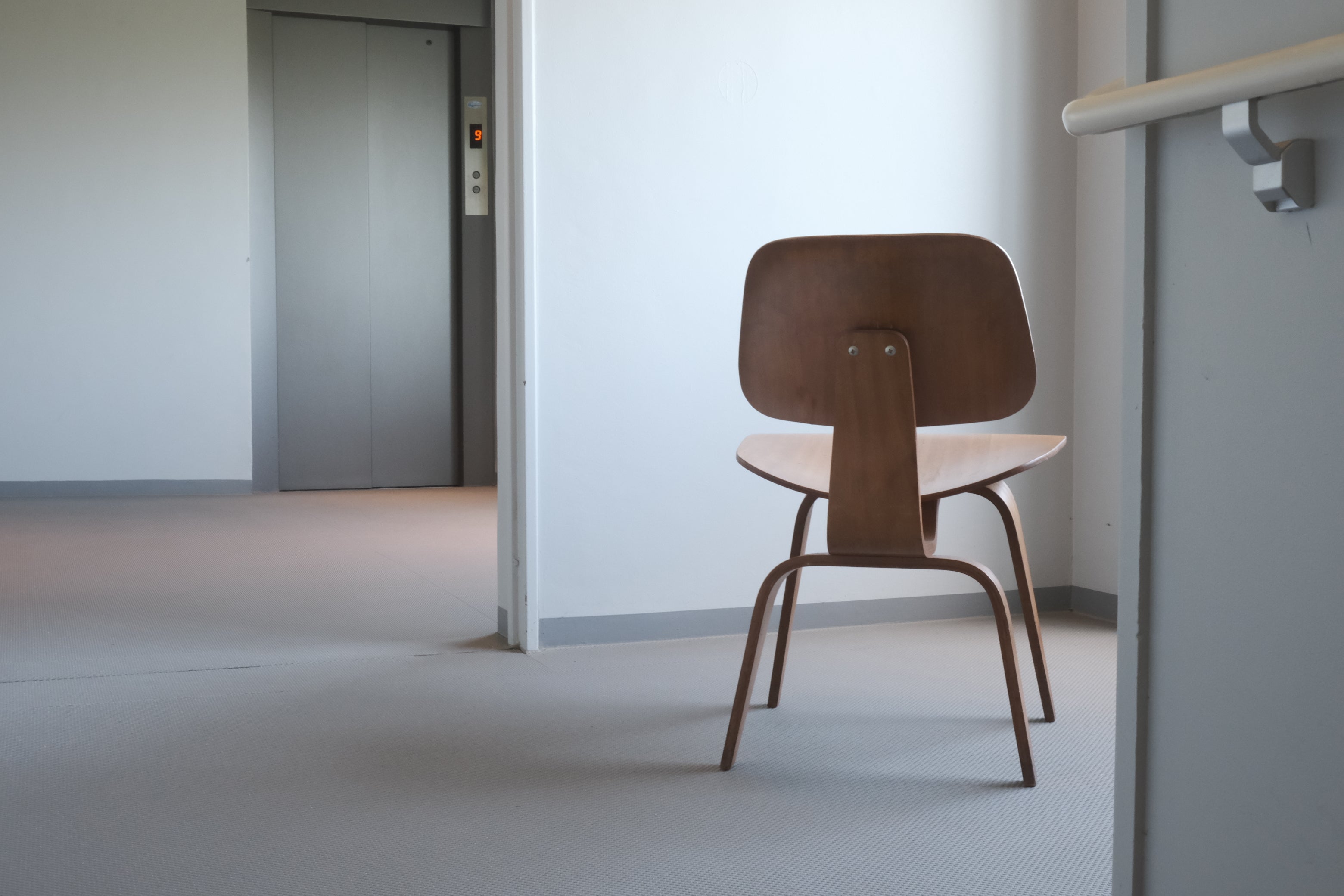 【Evans期・初期ラベル】イームズ DCW ダイニングチェア / Herman Miller × Evans Products社（1946–47年製）