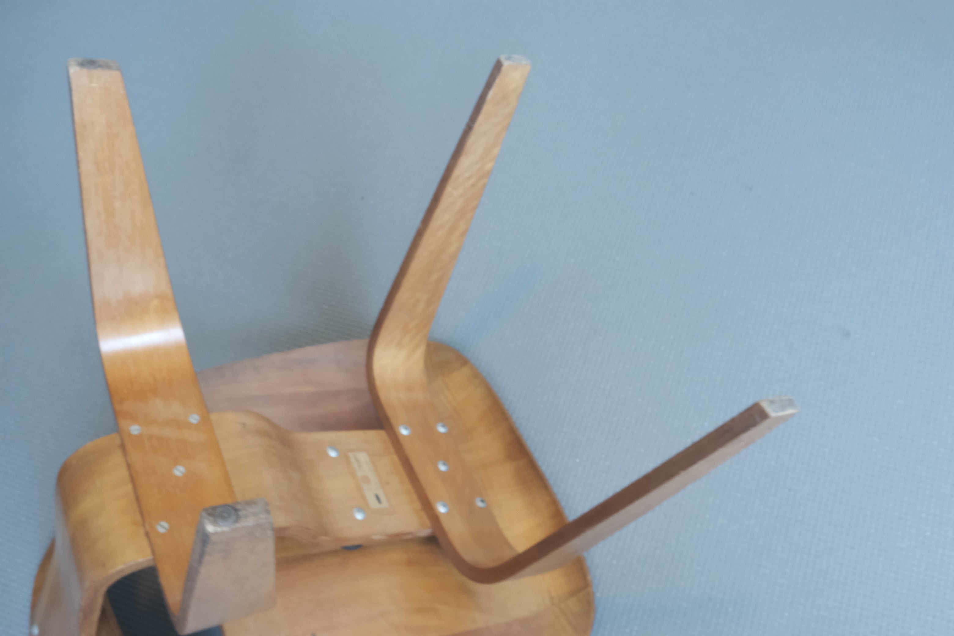 【Evans期・初期ラベル】イームズ DCW ダイニングチェア / Herman Miller × Evans Products社（1946–47年製）
