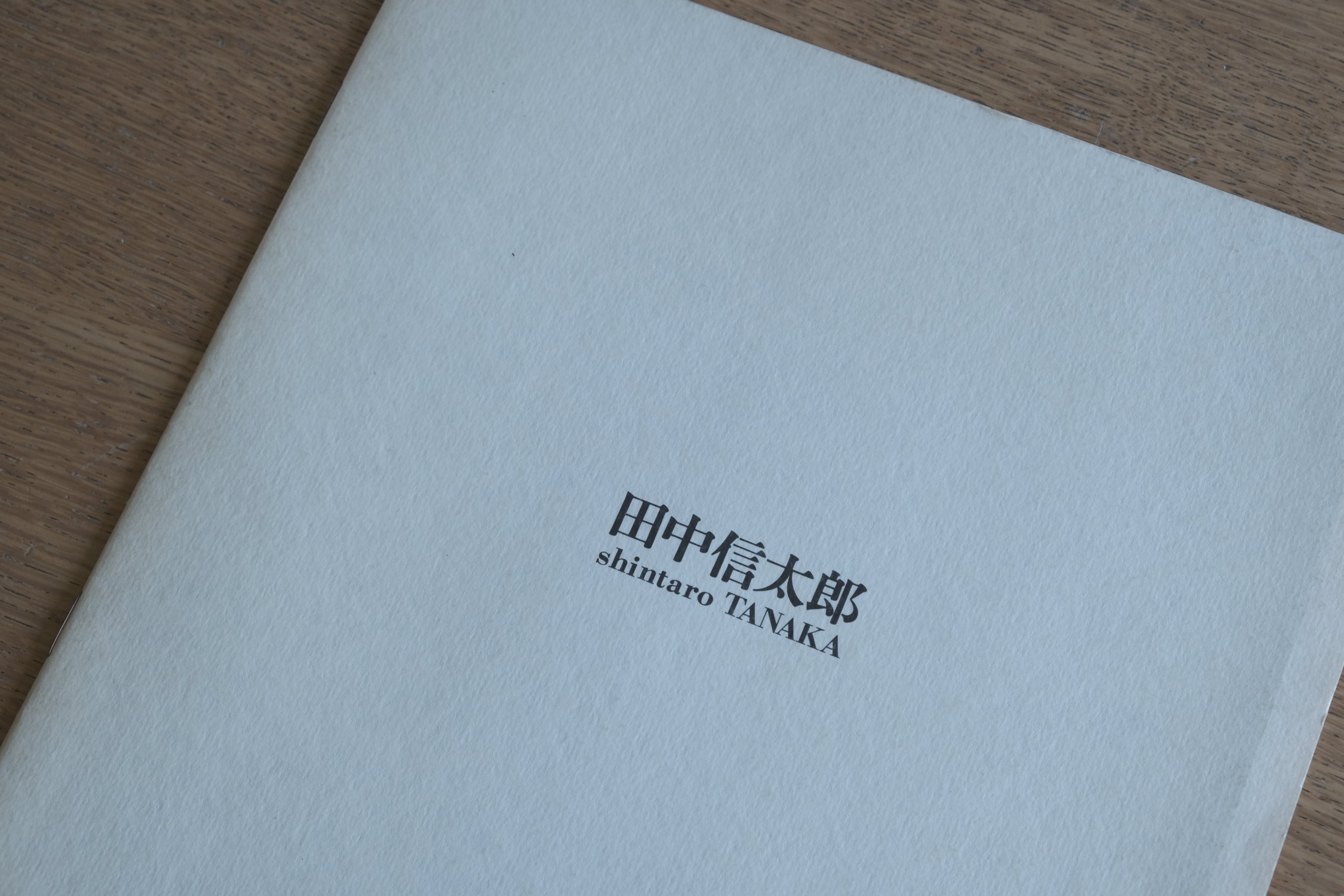 田中信太郎｜展覧会図録 1980年（東京画廊・村松画廊 共催）