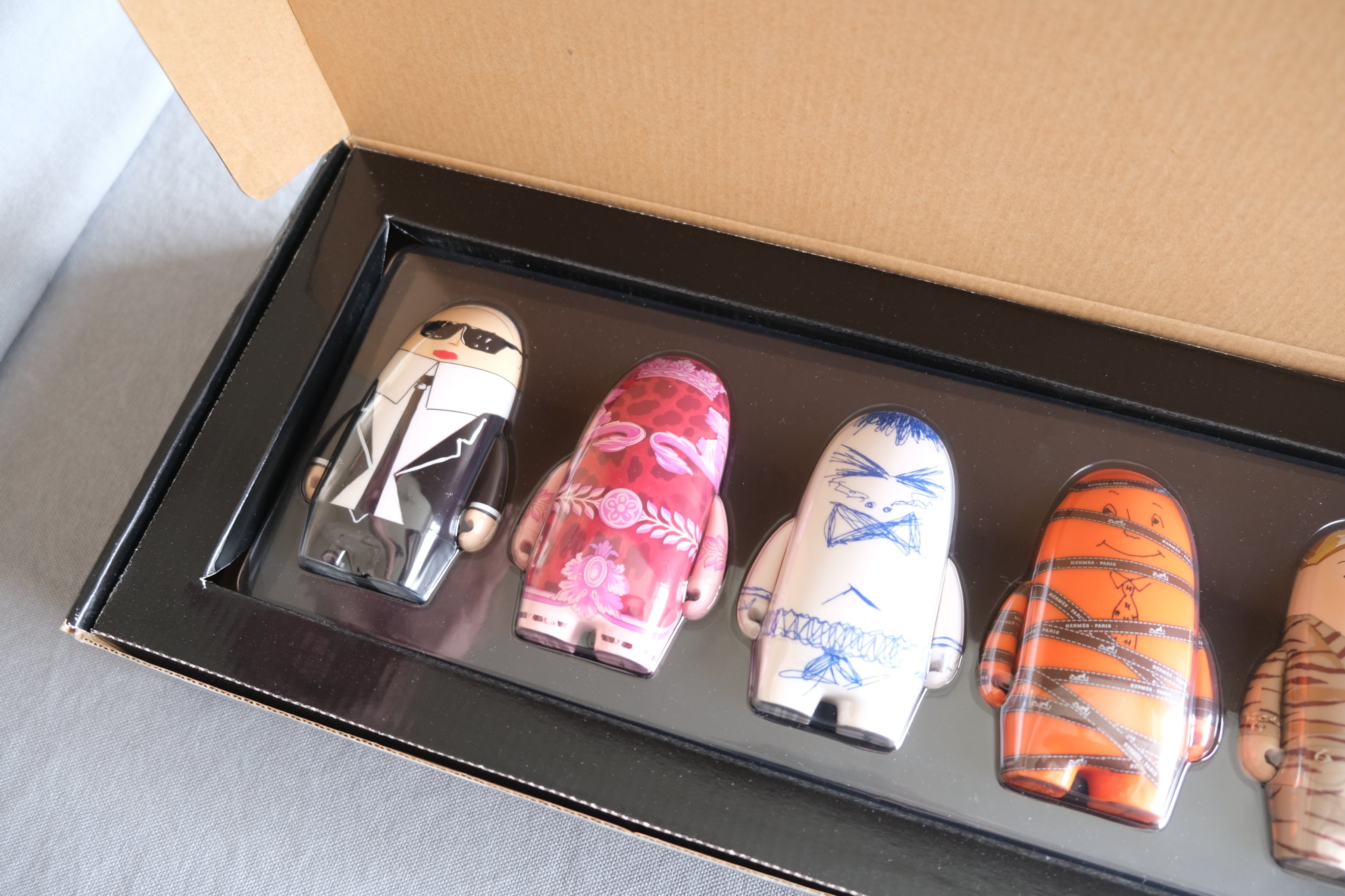 VISIONAIRE 44: Toys Black｜Kidrobot フィギュア5体セット 2004年 限定版