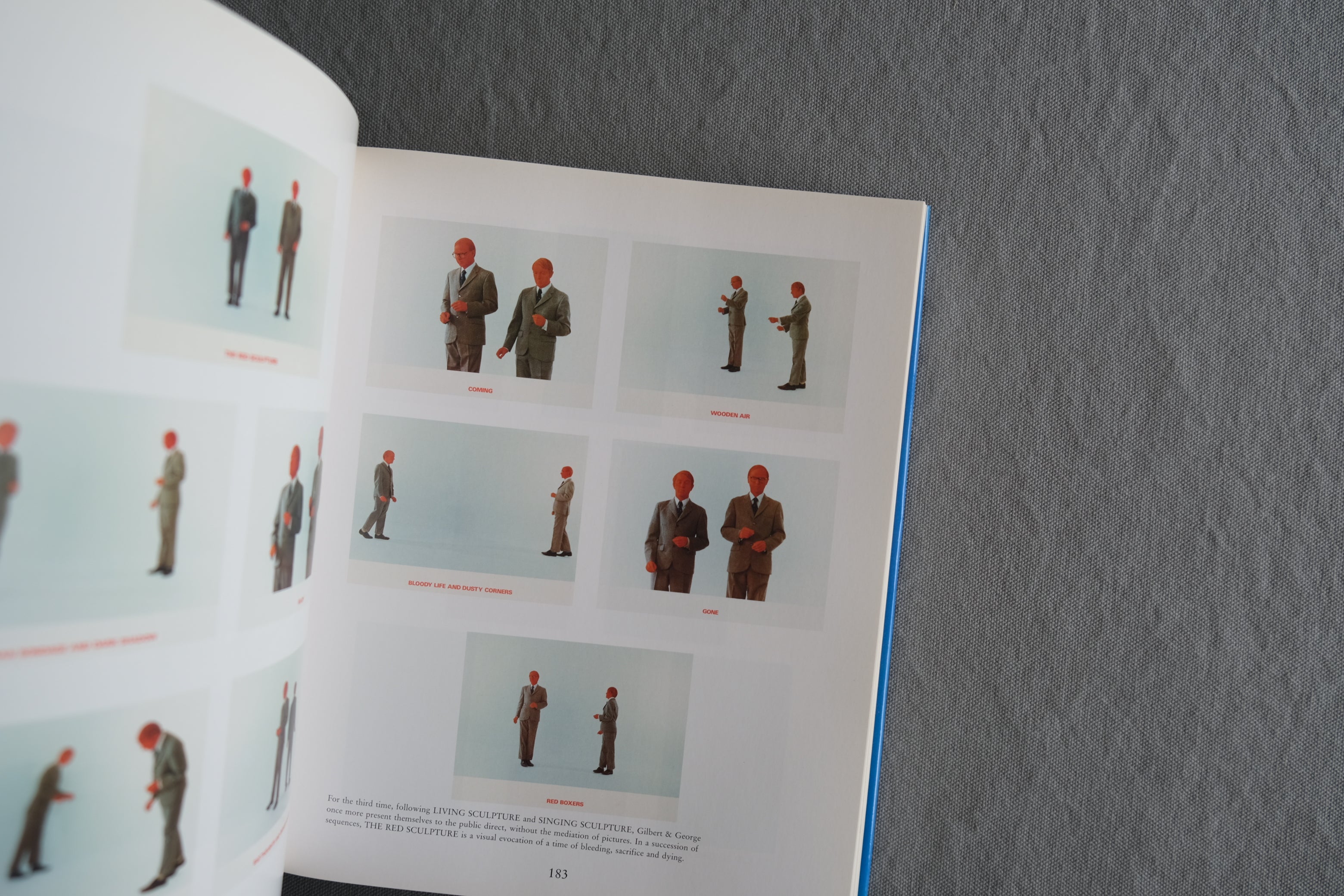The Art of Gilbert & George｜Wolf Jahn｜Thames & Hudson 1989 初版作品集