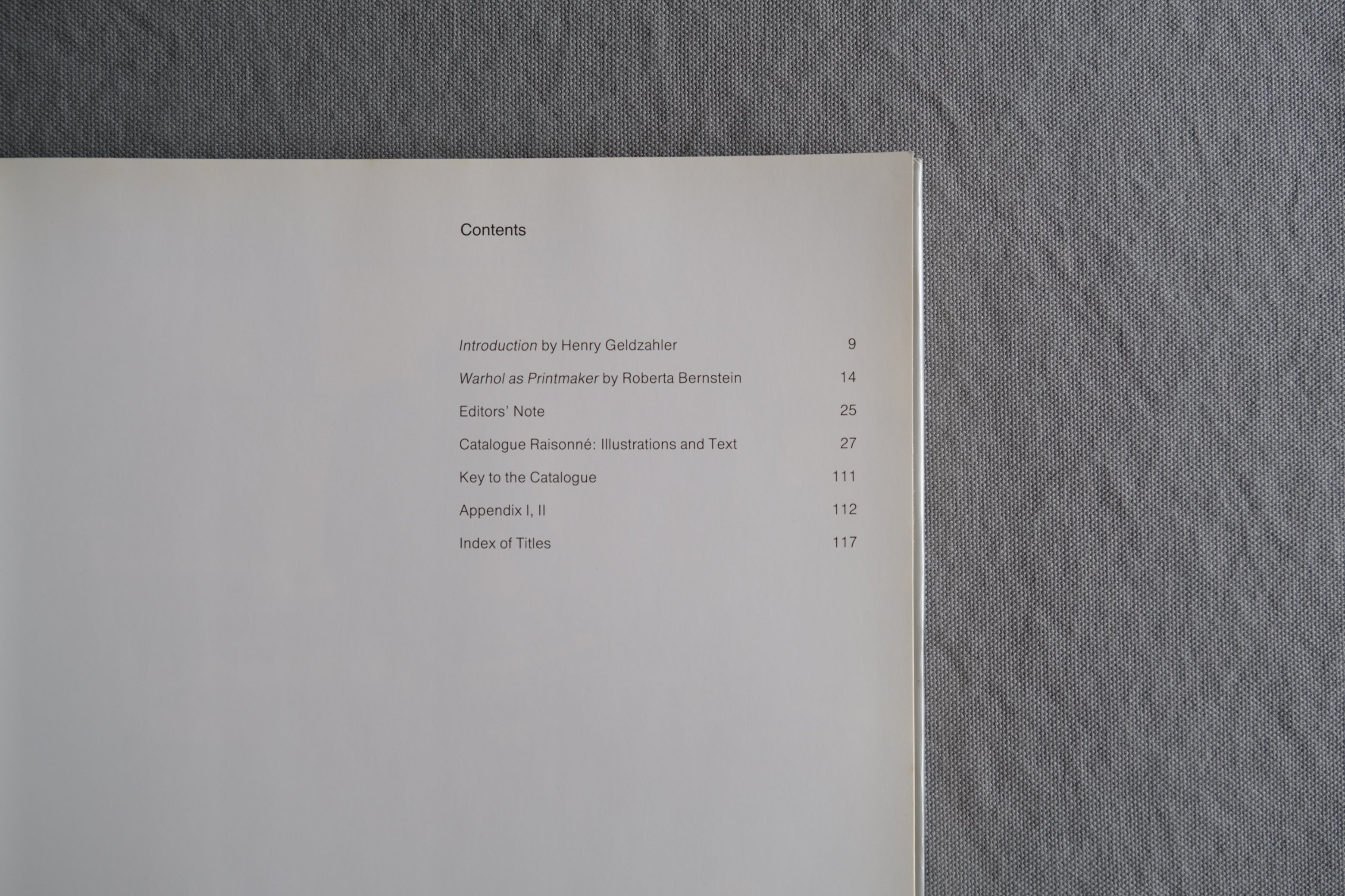 Andy Warhol Prints: A Catalogue Raisonné｜アンディ・ウォーホル版画カタログ・レゾネ 1985年