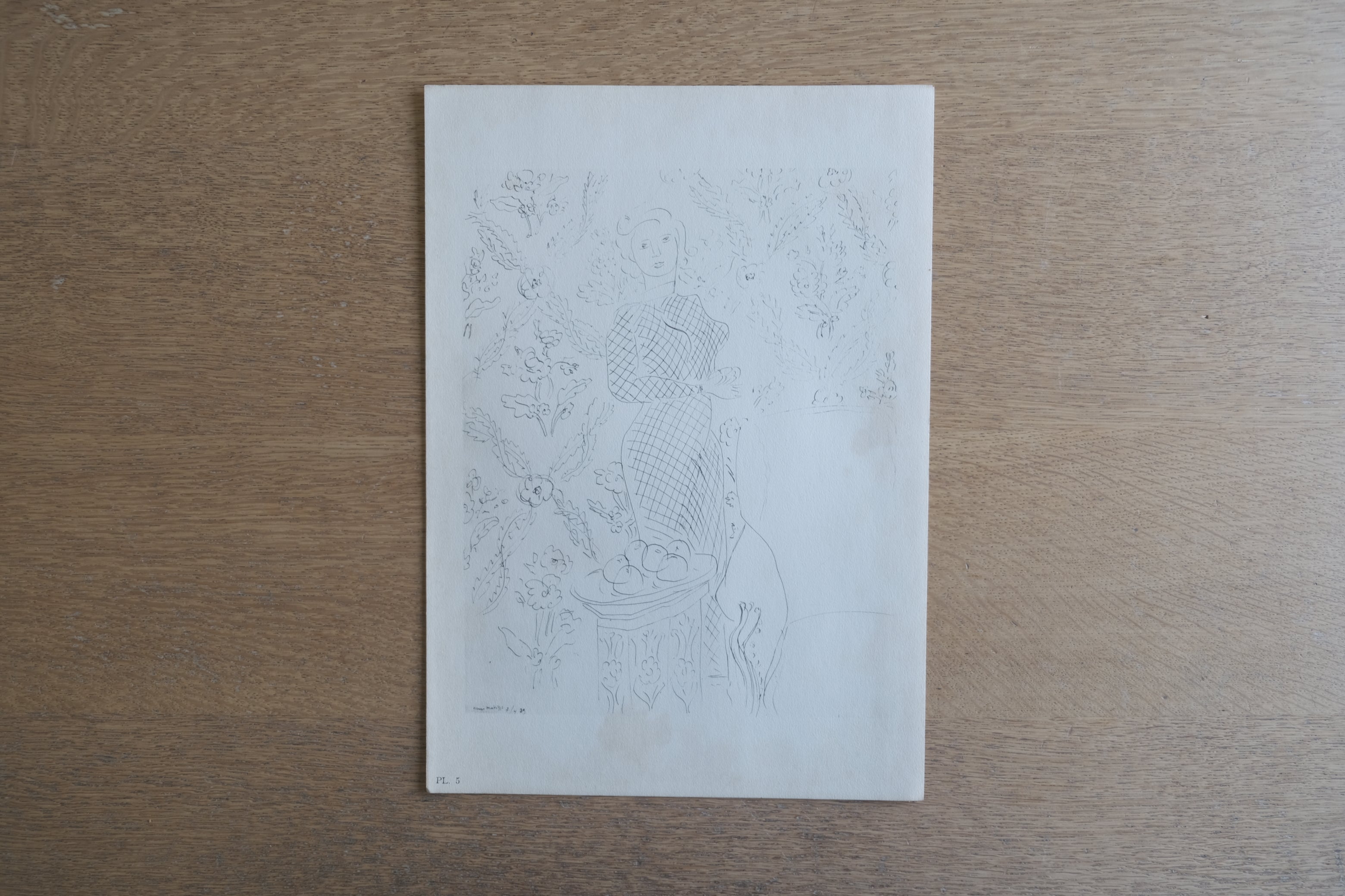 Henri Matisse Dessin 1951｜アンリ・マティス 素描図版集 大塚巧藝社 25図版＋6図版付
