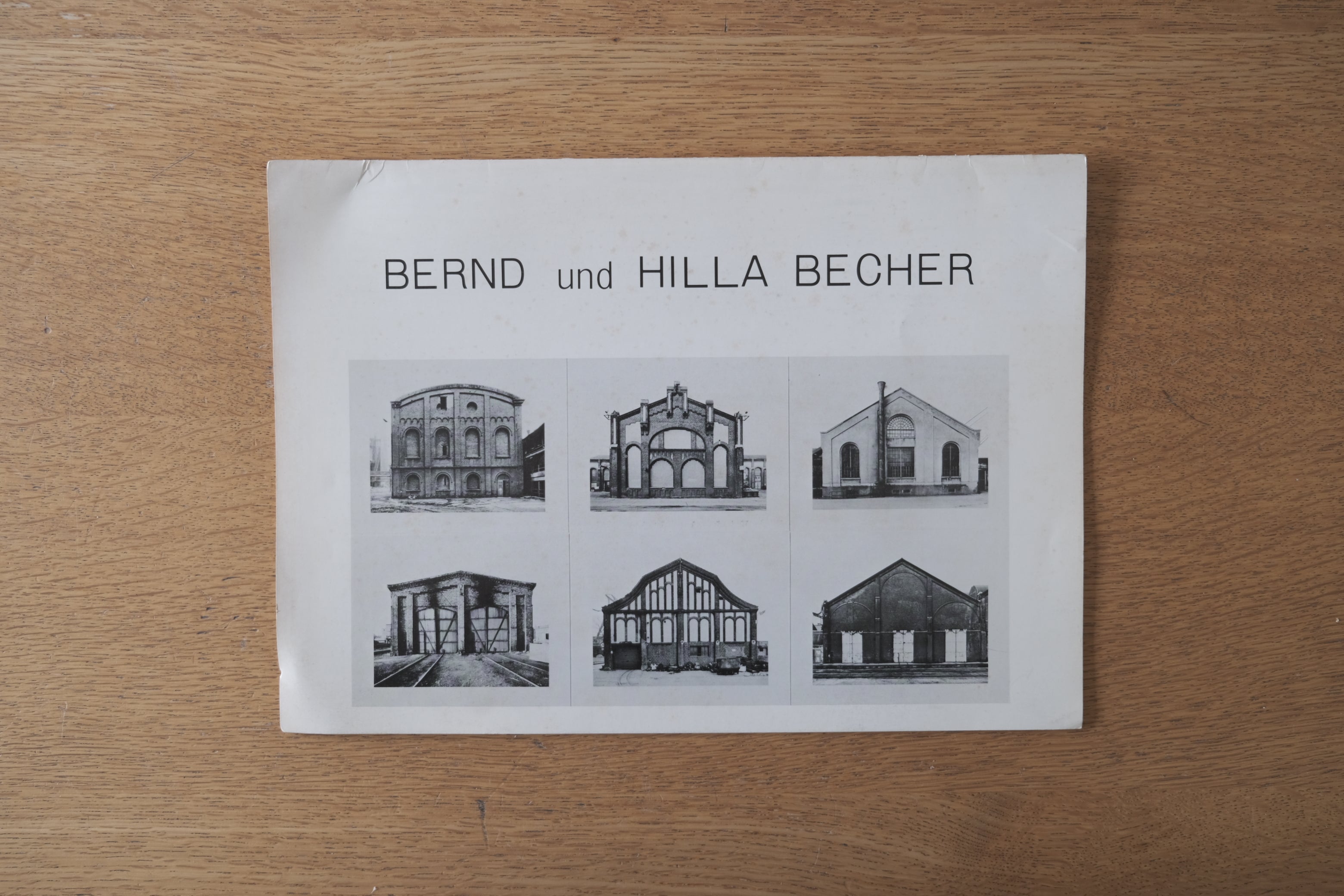 ベルント＆ヒラ・ベッヒャー展 カタログ｜BERND und HILLA BECHER 鎌倉画廊 1986