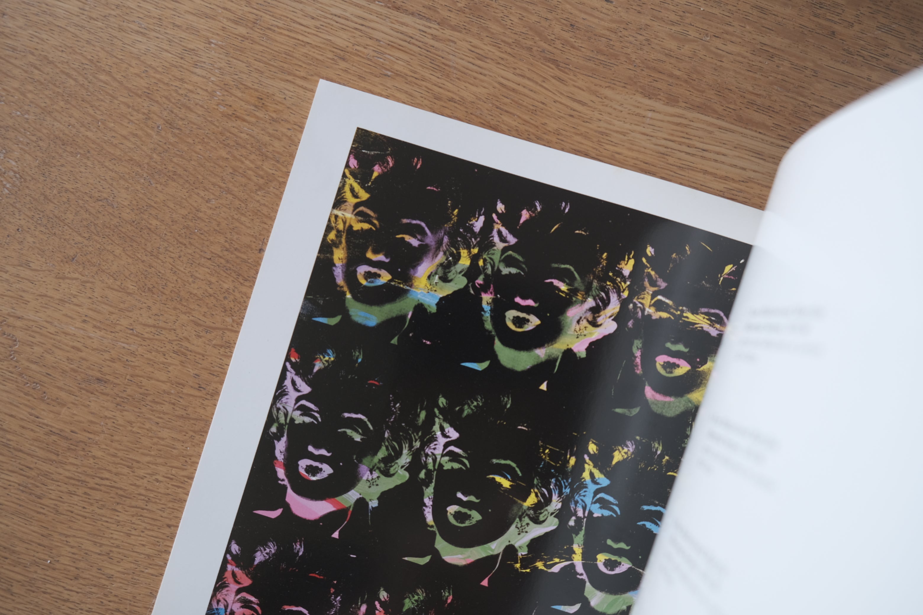 Andy Warhol｜Multicolored Marilyns Reversal Series 1979/86 アキラ・イケダ・ギャラリー展覧会カタログ 1986