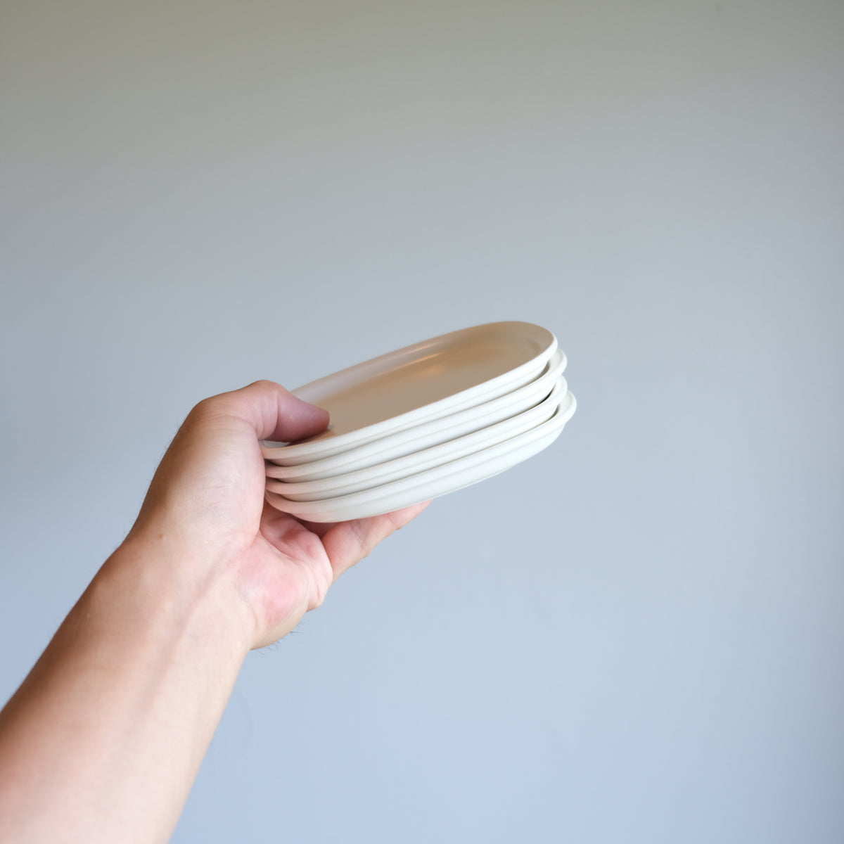 4枚セット］柳宗理 白黒の食器シリーズ プレート Sサイズ セラミック 