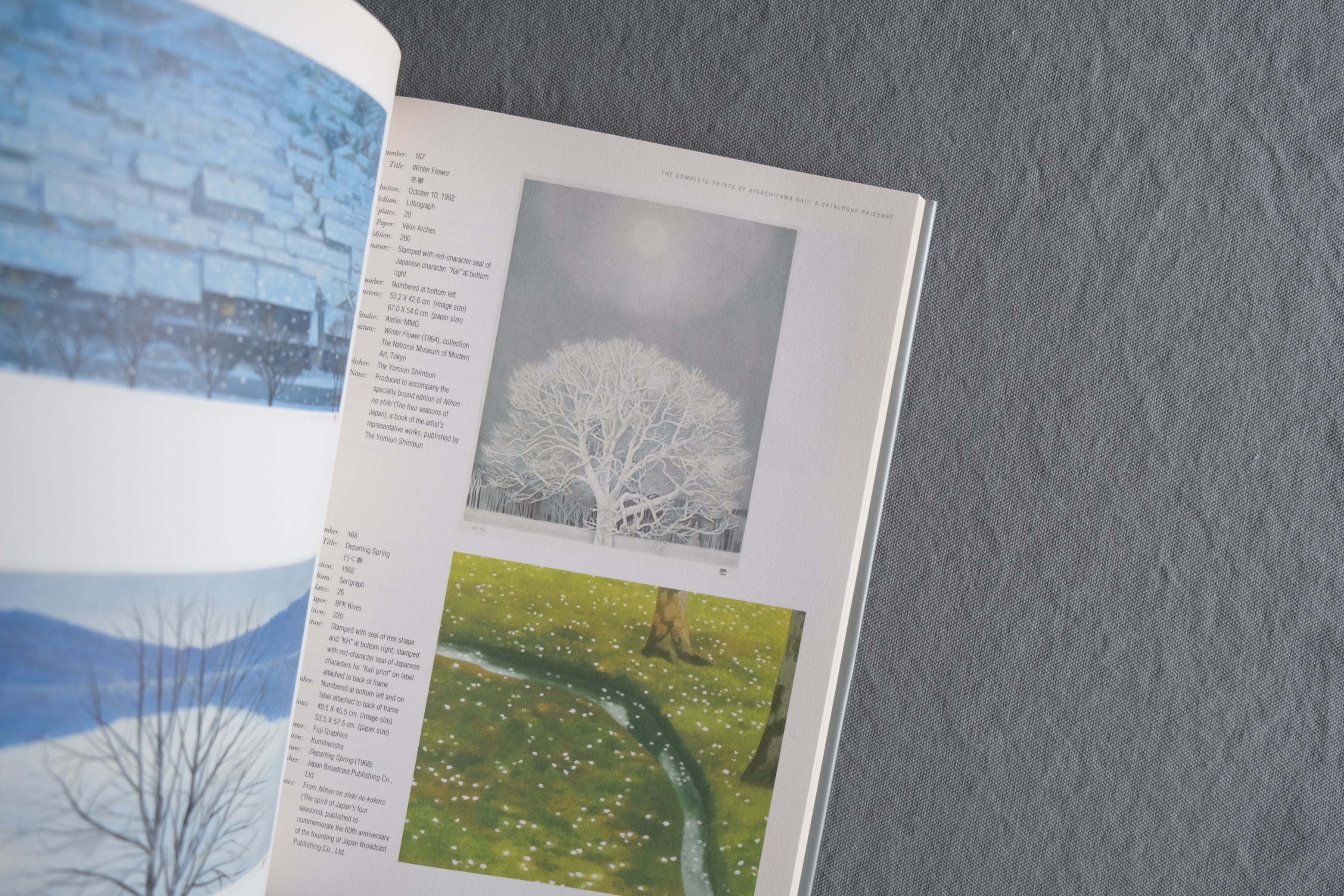 東山魁夷 全版画集 英語版｜The Complete Prints of Higashiyama Kaii｜カタログ・レゾネ