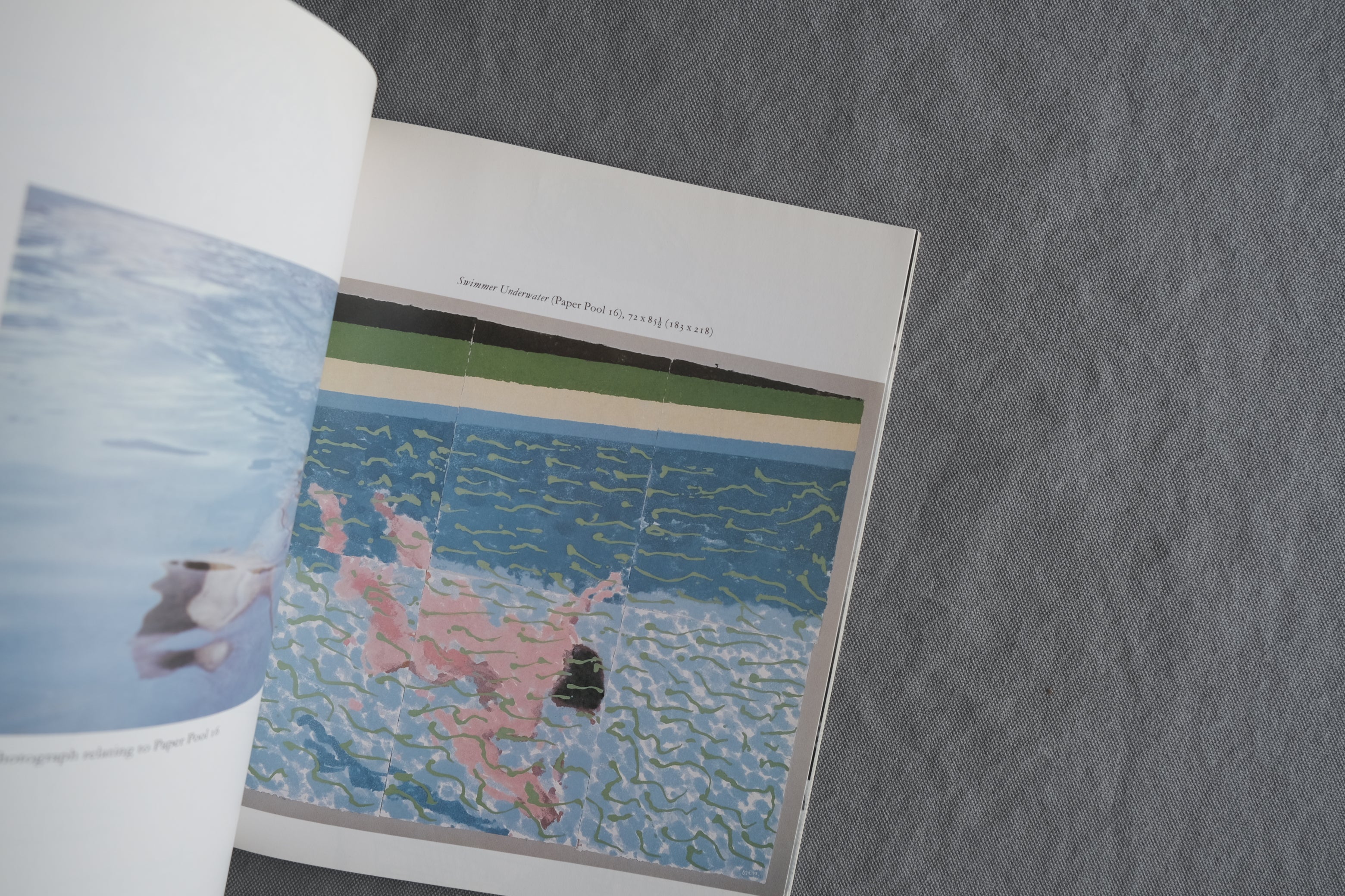 David Hockney Paper Pools｜デイヴィッド・ホックニー プール作品集 1980年 Thames & Hudson