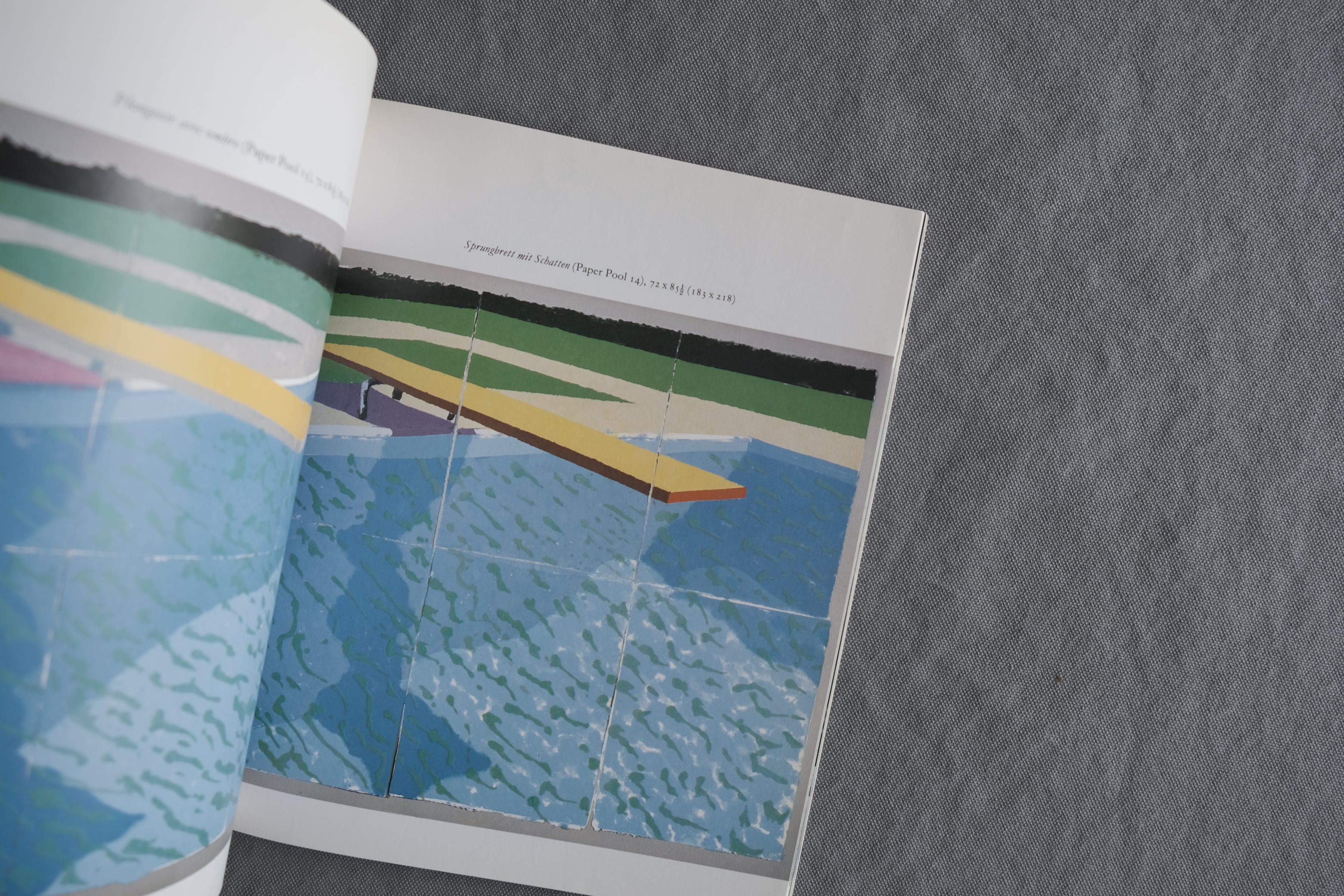David Hockney Paper Pools｜デイヴィッド・ホックニー プール作品集 1980年 Thames & Hudson