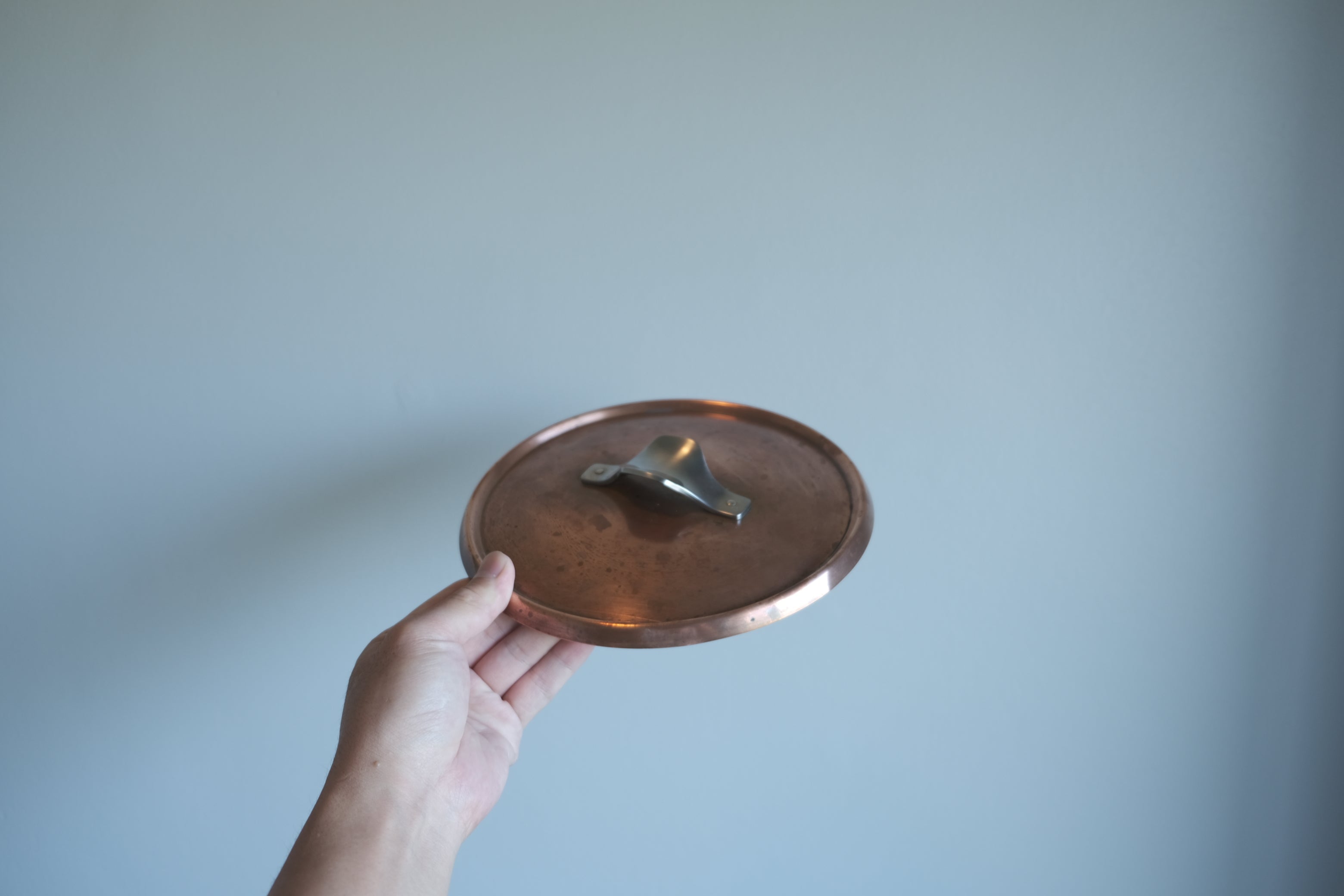 Henning Koppel × Georg Jensen「Taverna」銅鍋 蓋付き 小サイズ 北欧デザイン