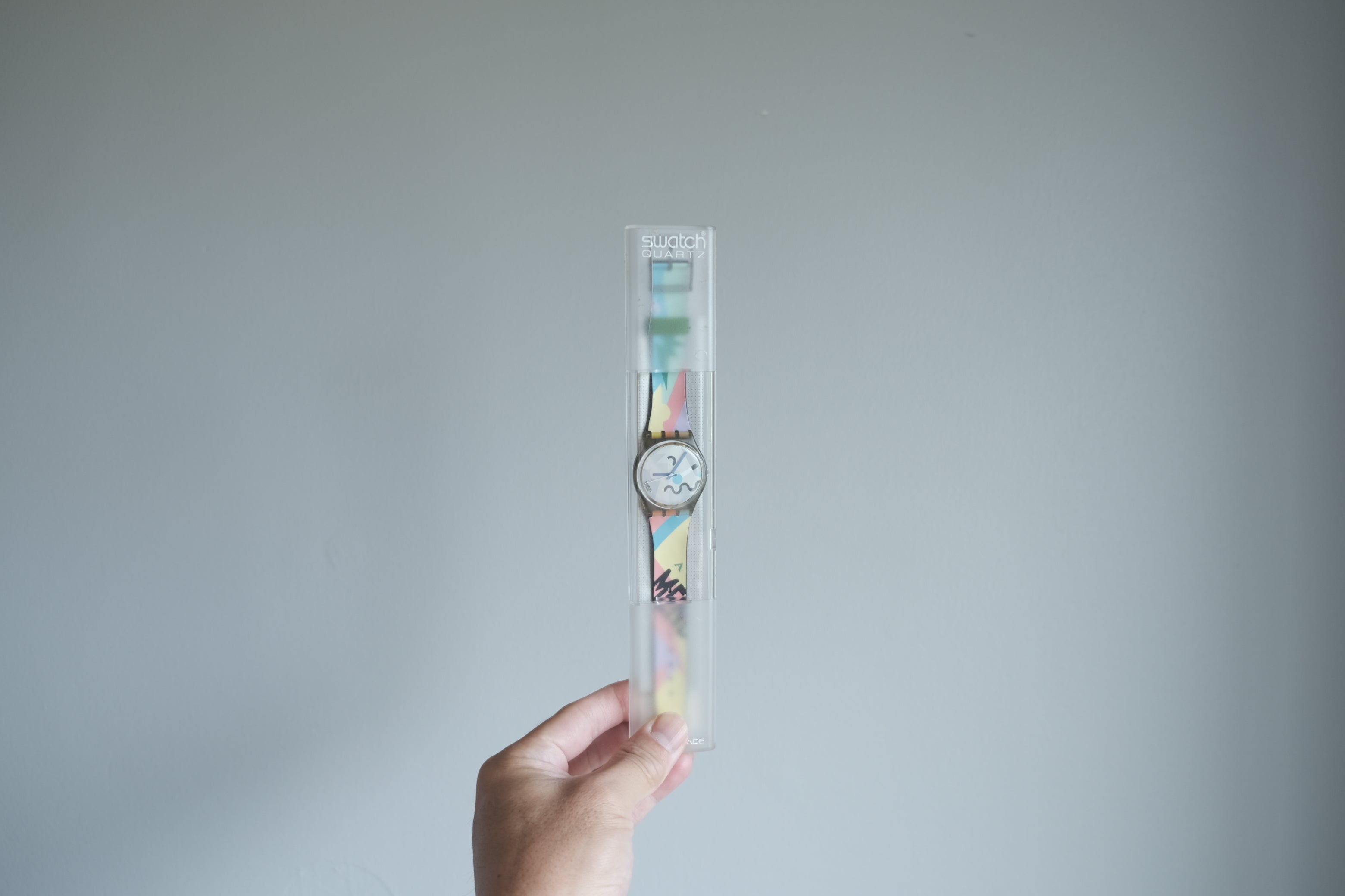 SWATCH スウォッチ COSMESIS GM103 アレッサンドロ・メンディーニ デザイン 1990年 ヴィンテージ 未使用