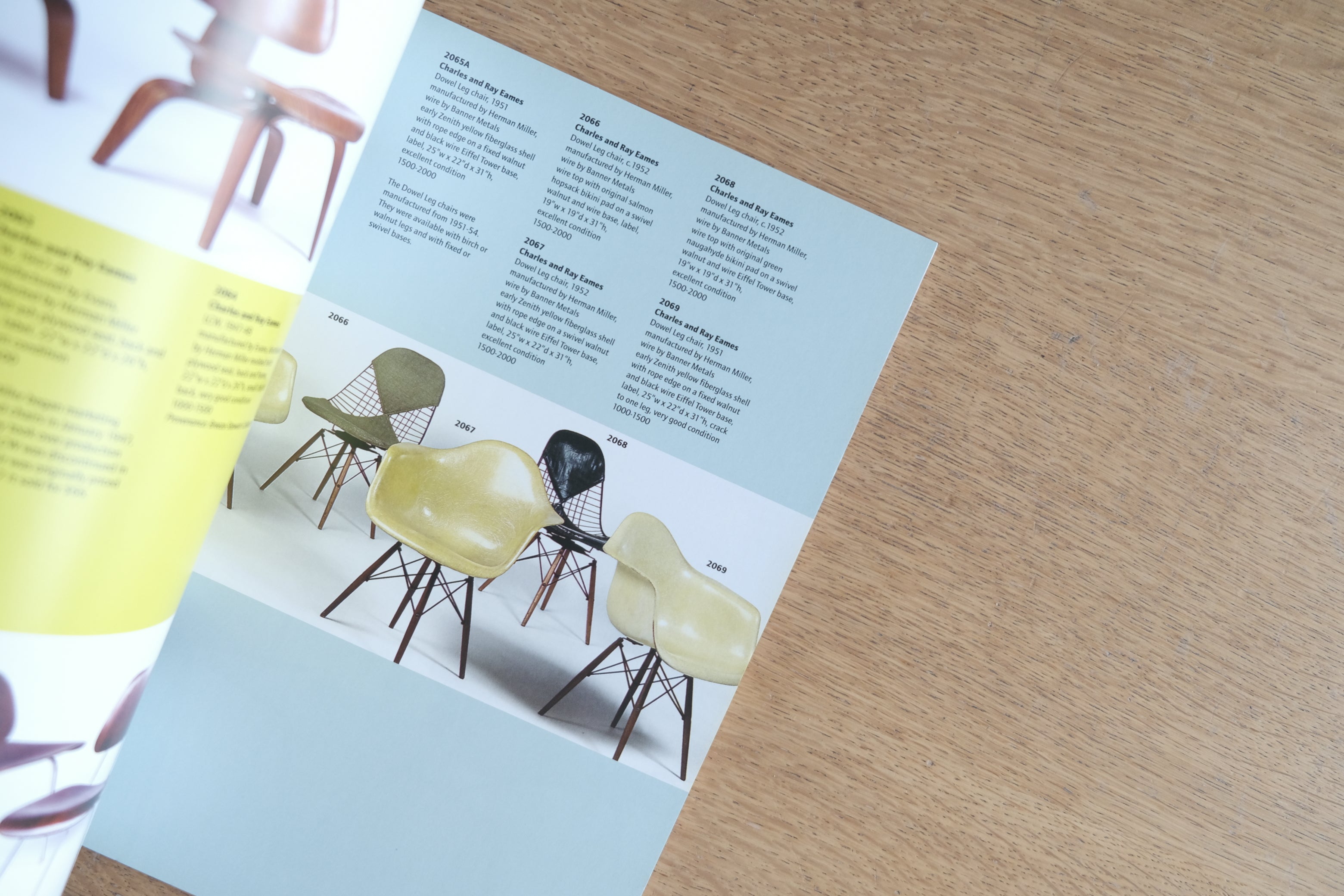 Eames Auction 1999 カタログ｜チャールズ＆レイ・イームズ専門オークション記録｜Treadway × Wright20