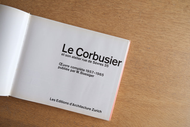 【希少・建築書籍】ル・コルビュジエ全作品集（Le Corbusier Œuvre complète）全8巻セット | 近代建築の巨匠による貴重なアーカイブ