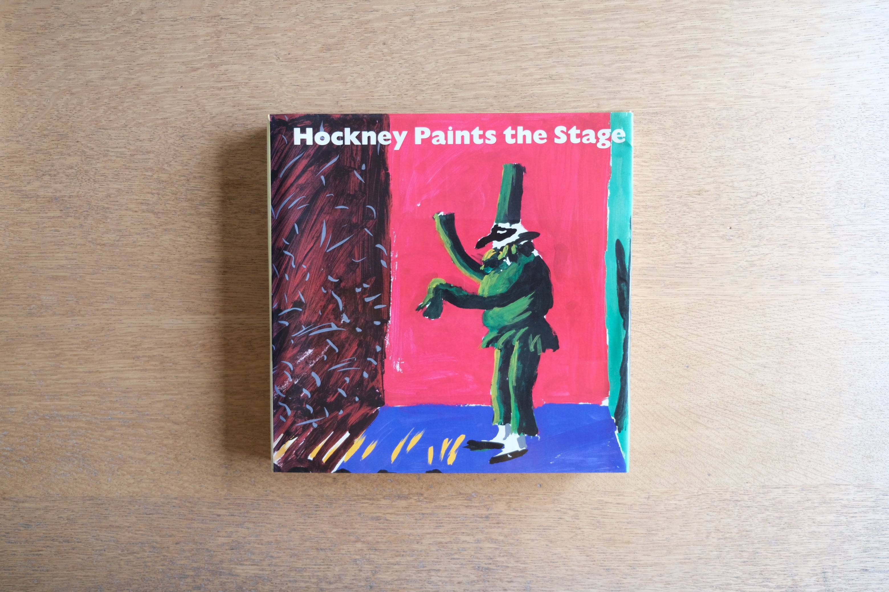 Hockney Paints the Stage｜デイヴィッド・ホックニー 舞台芸術 図録 1983年 Abbeville Press 227ページ