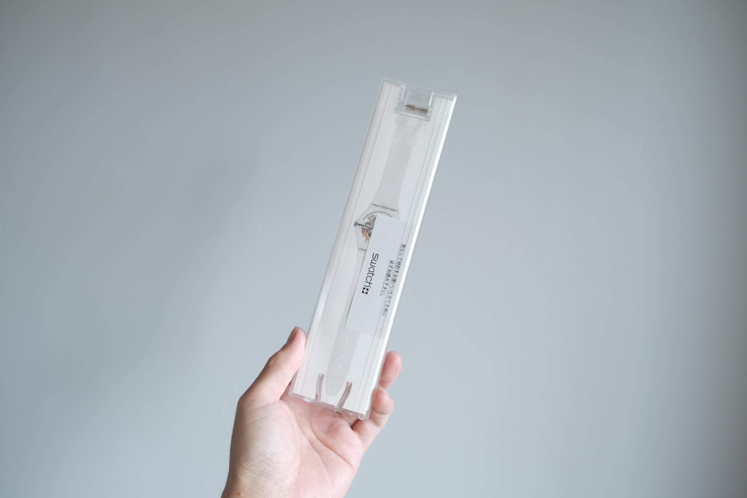 Swatch JELLY PIANO GZ159｜レンゾ・ピアノ 1999｜スケルトン クリア