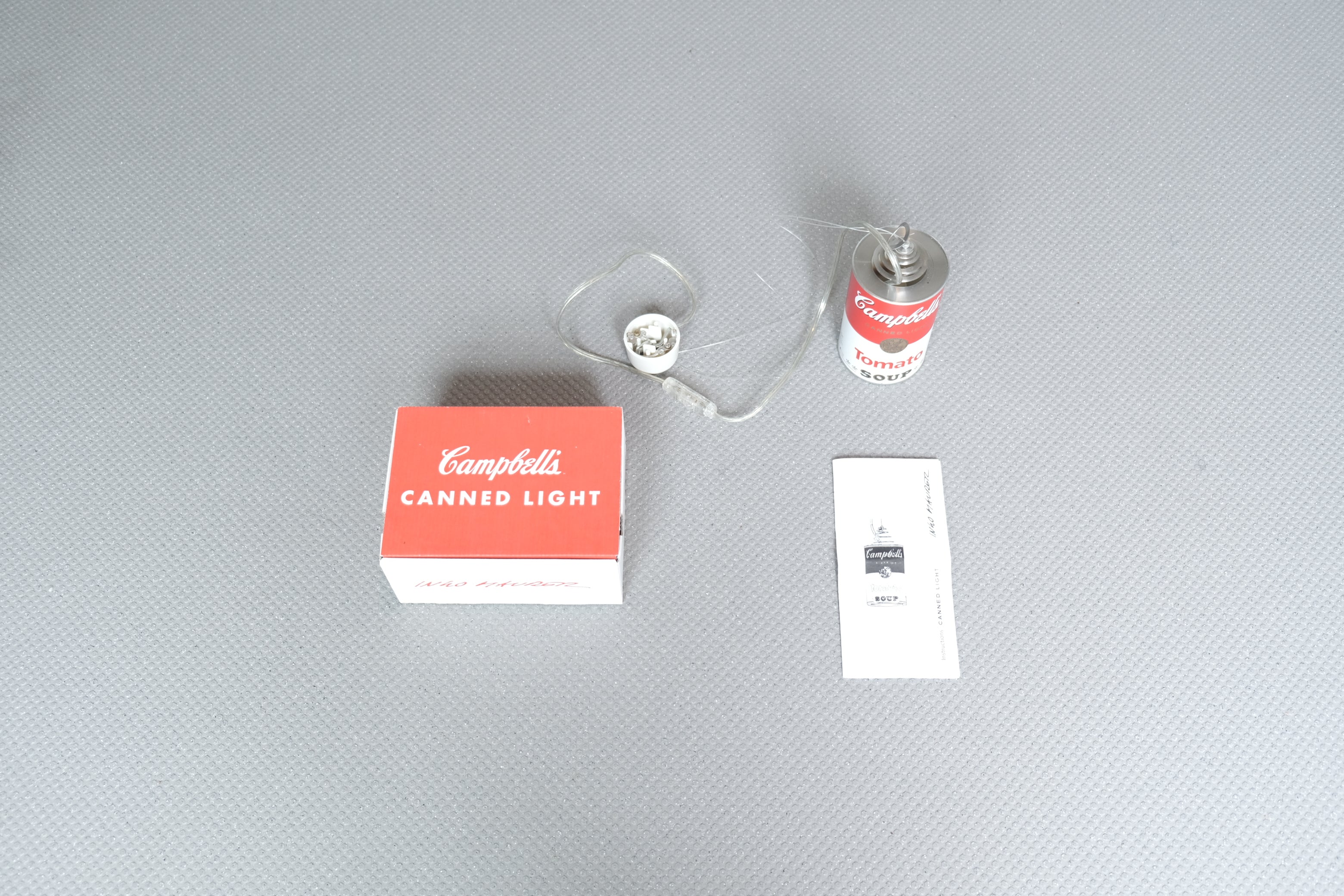 Ingo Maurer｜Canned Light ハロゲン初期モデル｜Andy Warhol Campbell’s Soup 照明