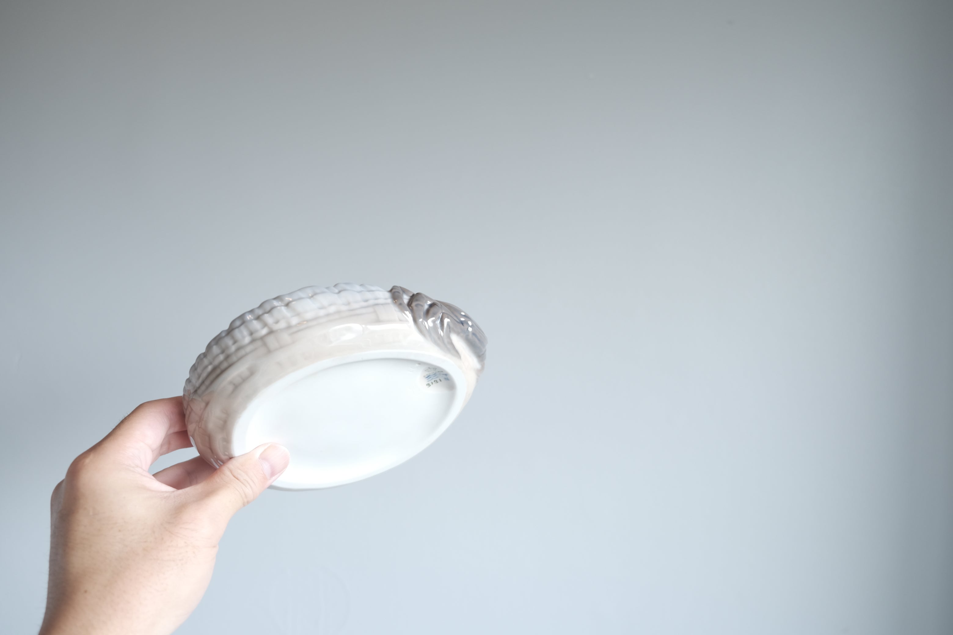 【未使用】ROYAL COPENHAGEN ロイヤルコペンハーゲン クラブディッシュ アールヌーボー 蟹モチーフ 北欧ヴィンテージ