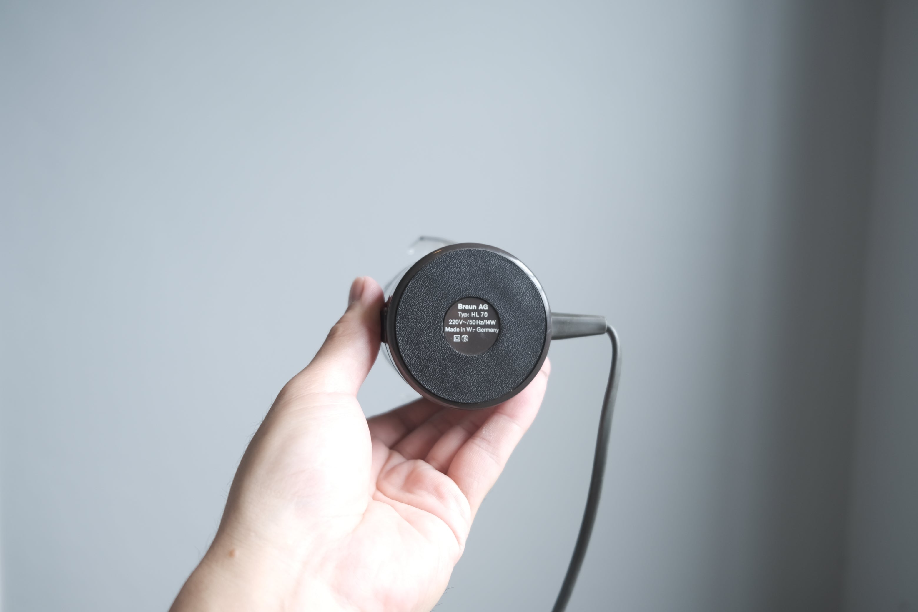 BRAUN AG デスクファン｜Dieter Rams黄金期の傑作