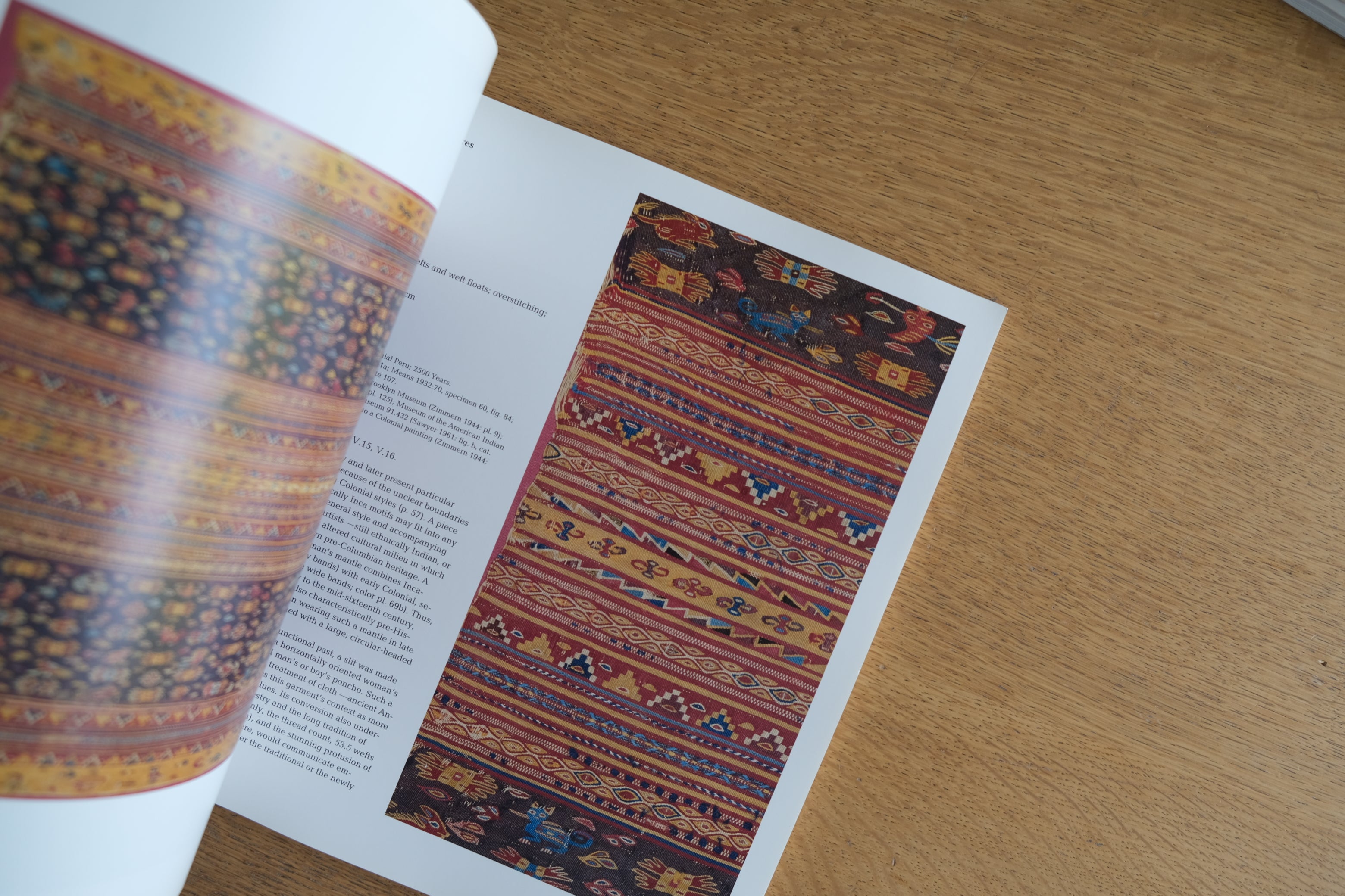 To Weave for the Sun｜アンデスの織物図録［ボストン美術館 1992年刊］