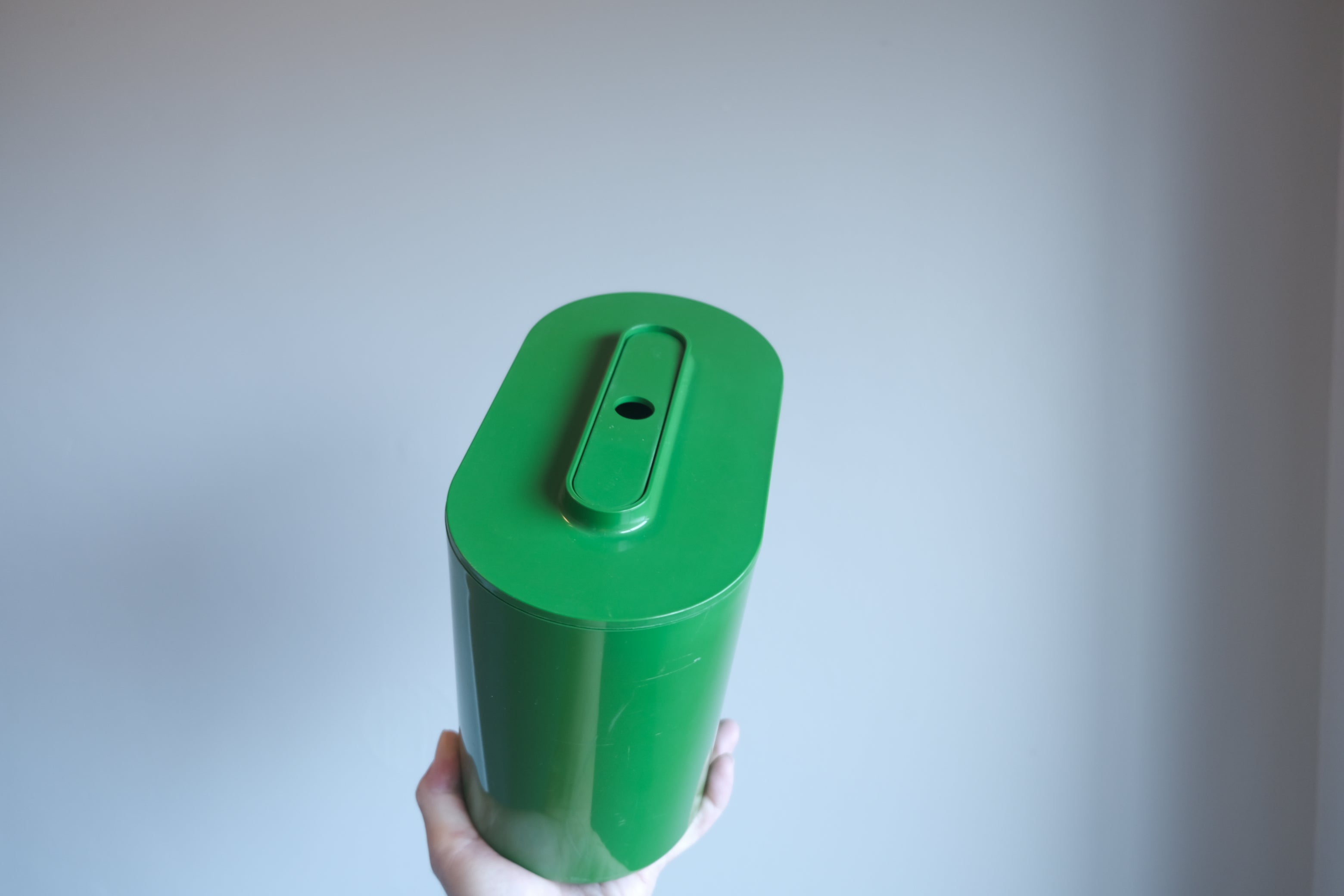 【未使用デッドストック】Kartell 4624 アイスバケット 緑｜Giotto Stoppinoデザイン｜イタリア製ヴィンテージ